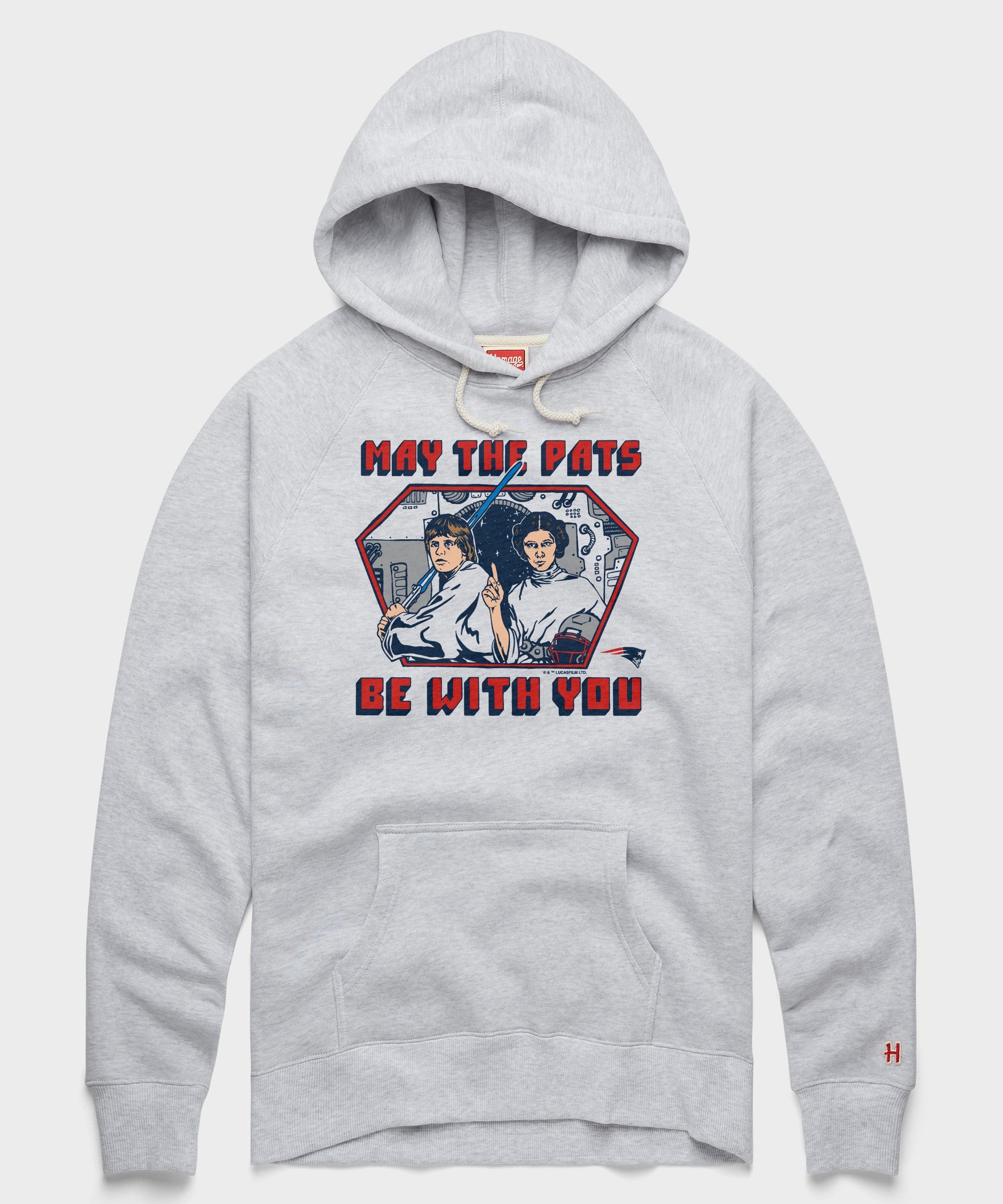 Star Wars X New England Patriots Light Side Hoodie