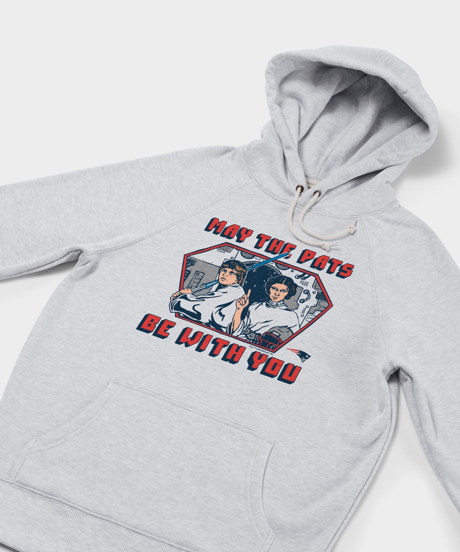 Star Wars X New England Patriots Light Side Hoodie