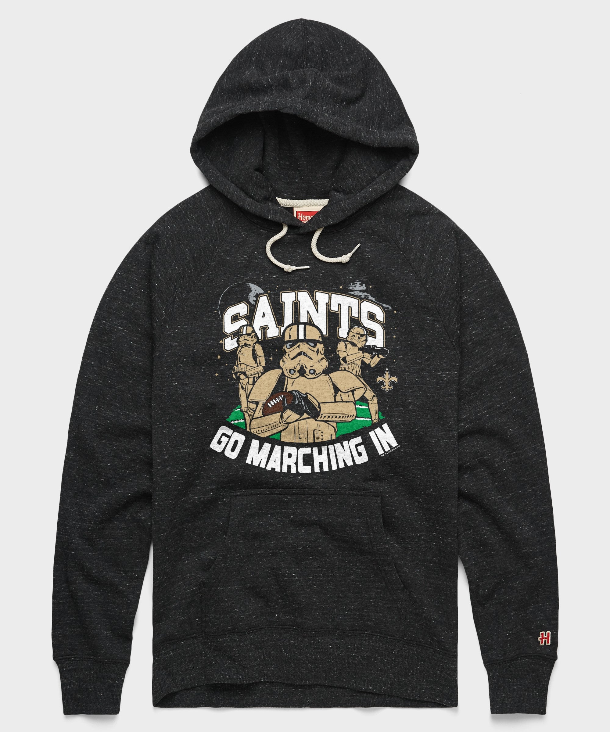 Star Wars X New Orleans Saints Dark Side Hoodie