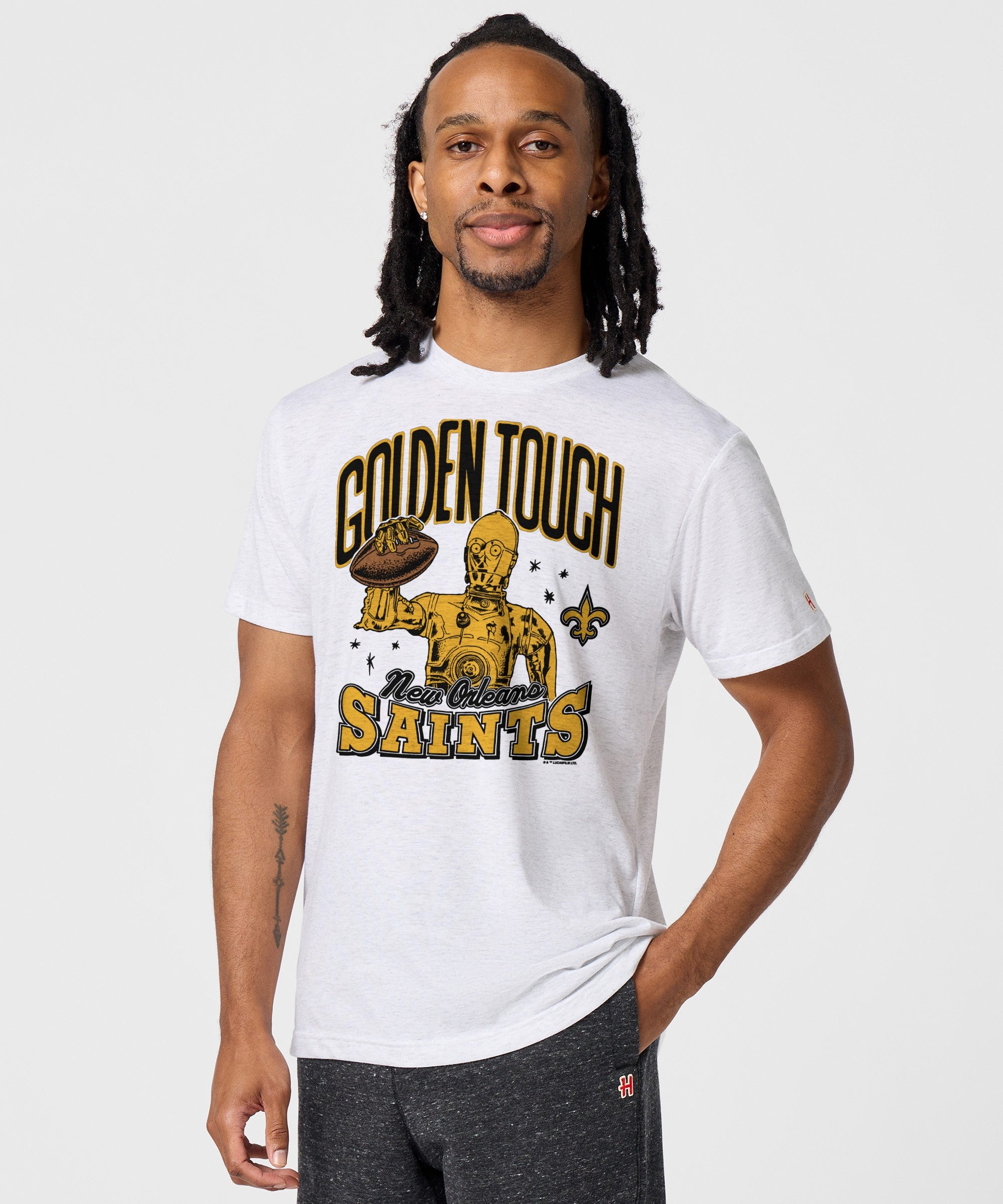 Star Wars X New Orleans Saints Light Side