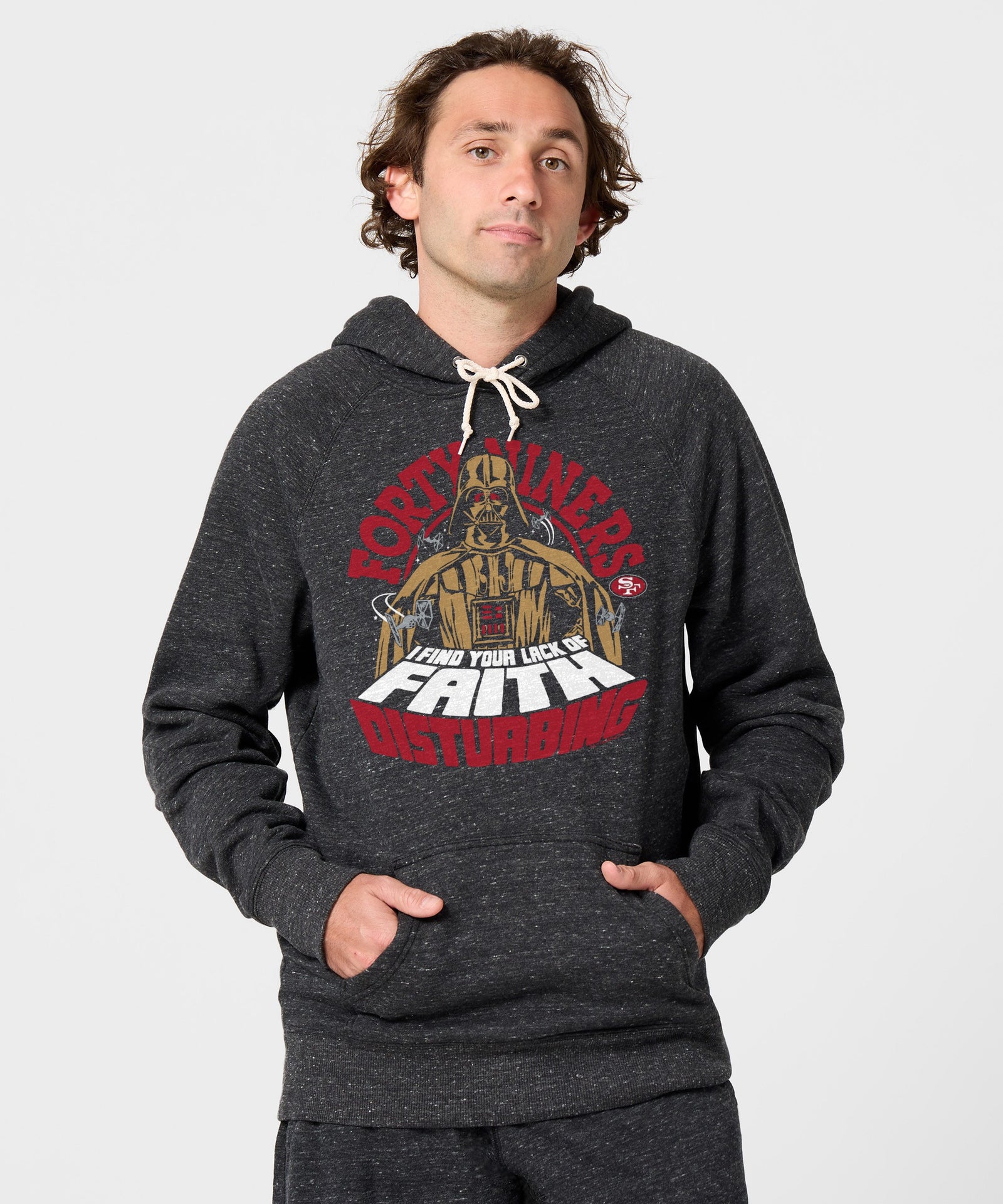 Star Wars X San Francisco 49Ers Dark Side Hoodie