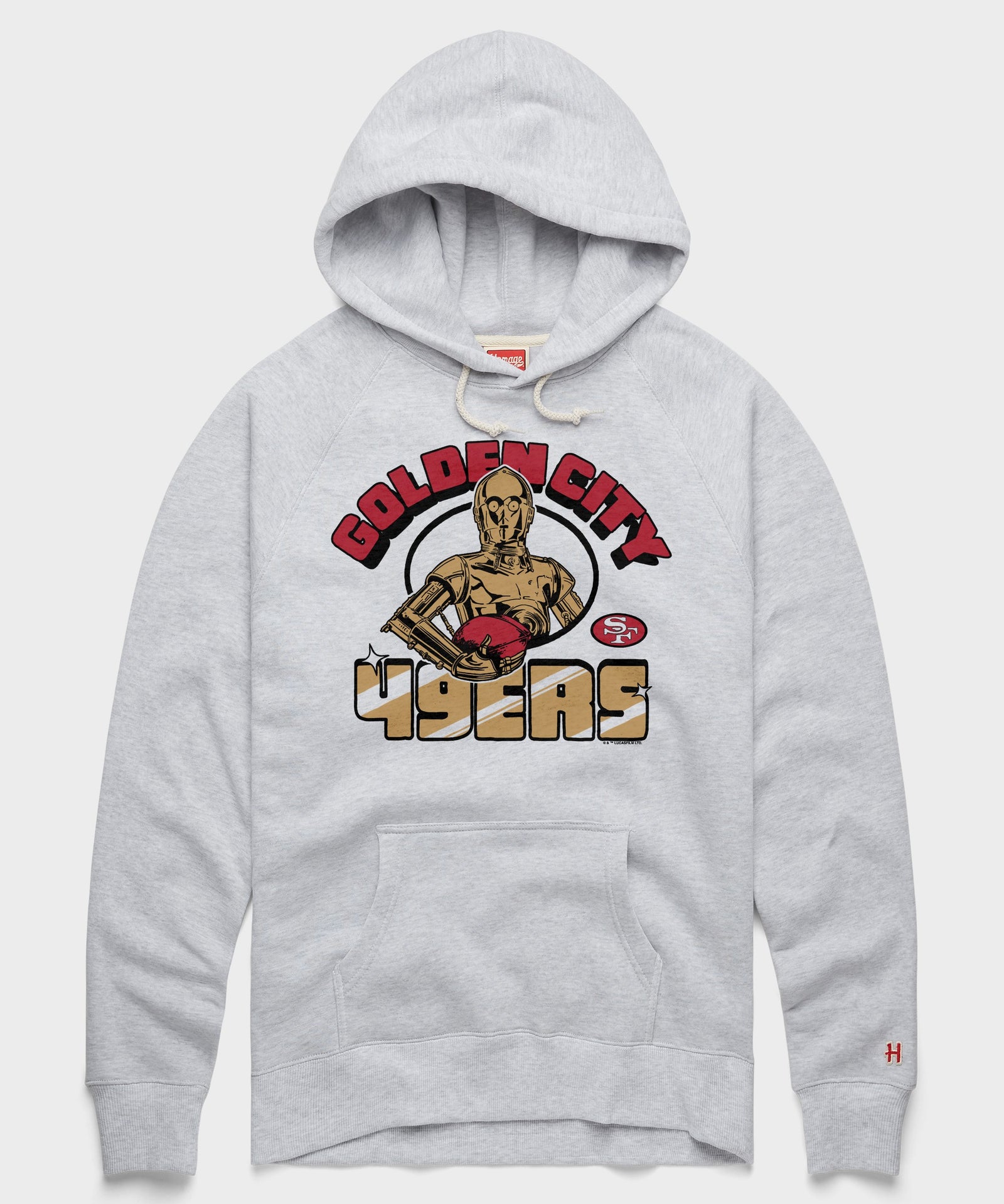 Star Wars X San Francisco 49Ers Light Side Hoodie