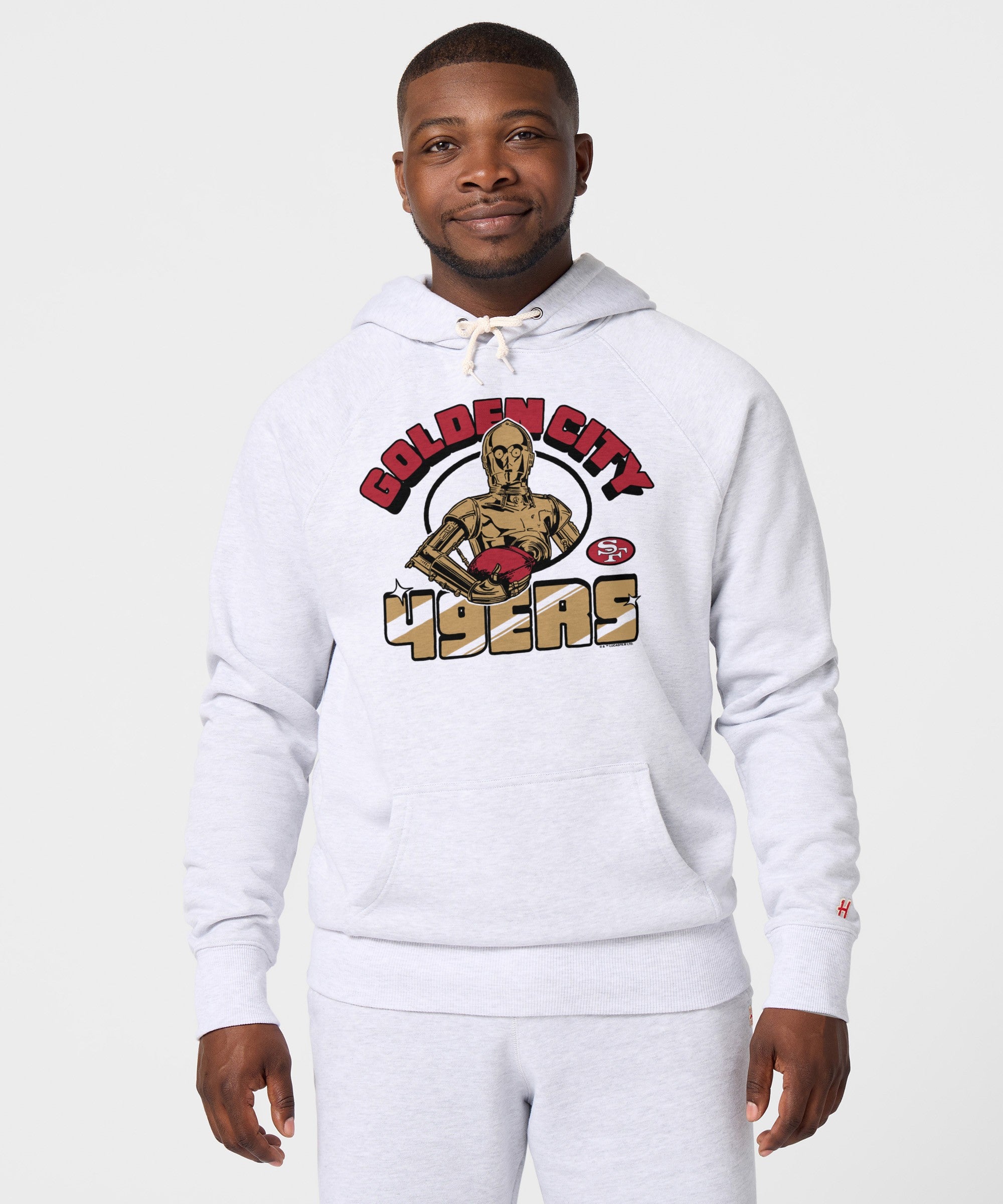 Star Wars X San Francisco 49Ers Light Side Hoodie
