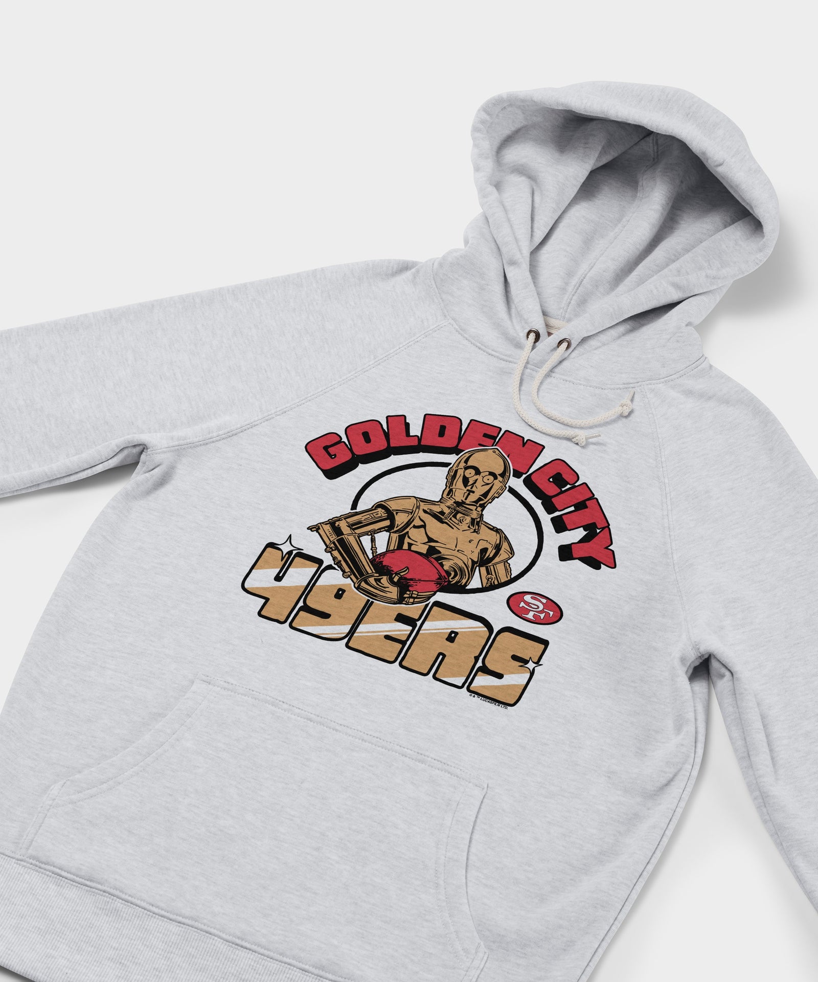 Star Wars X San Francisco 49Ers Light Side Hoodie