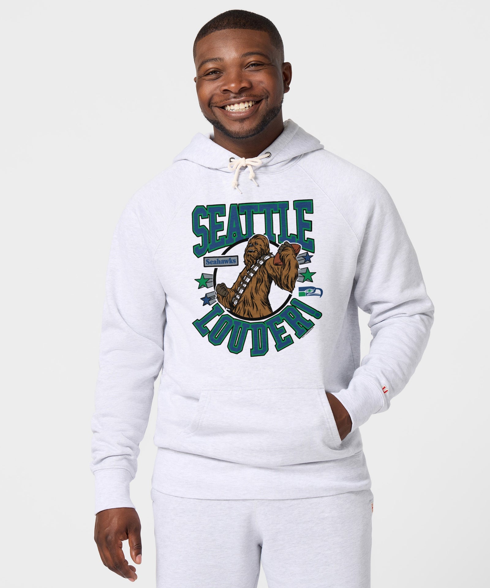 Star Wars X Seattle Seahawks Light Side Hoodie