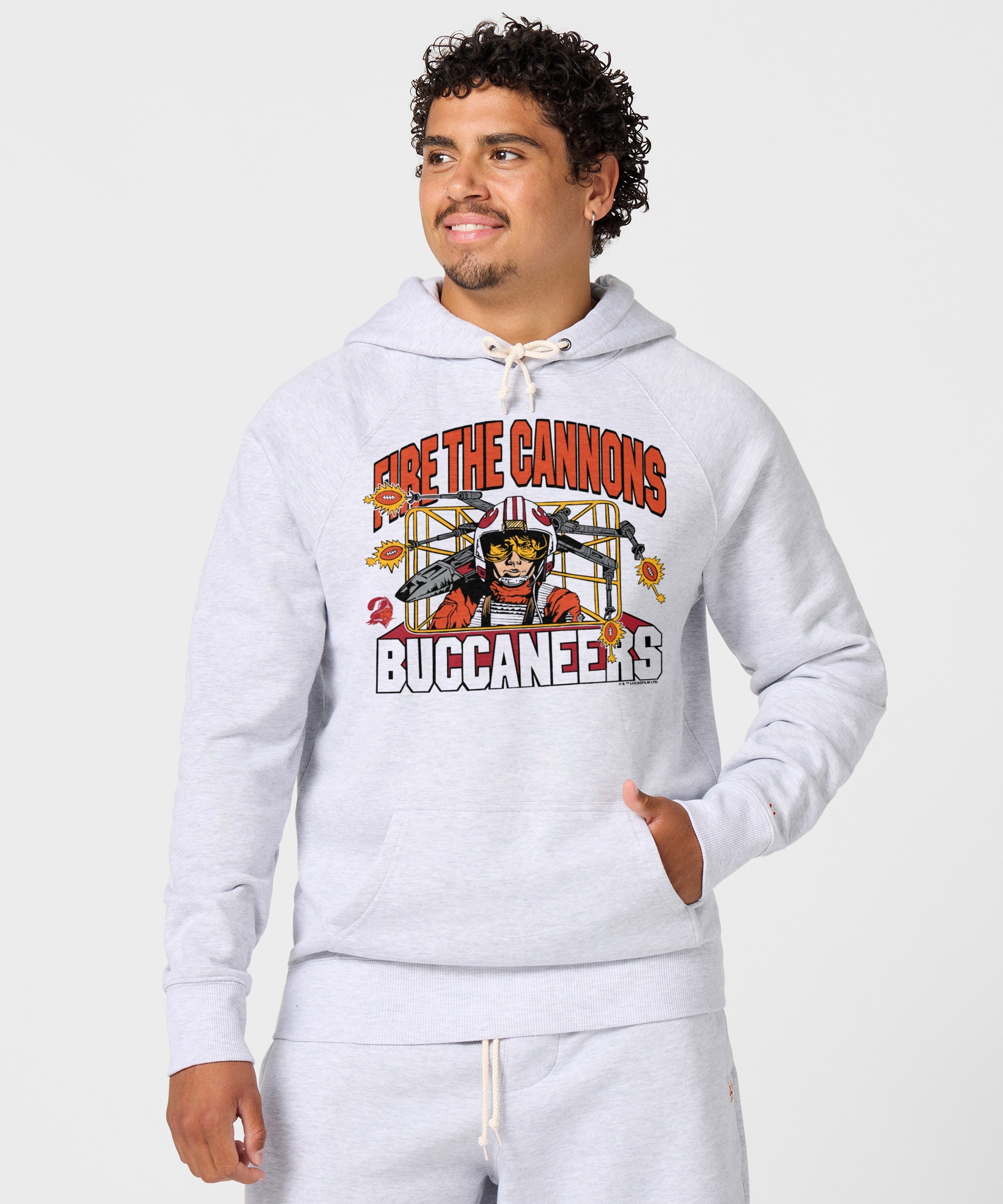 Star Wars X Tampa Bay Buccaneers Light Side Hoodie