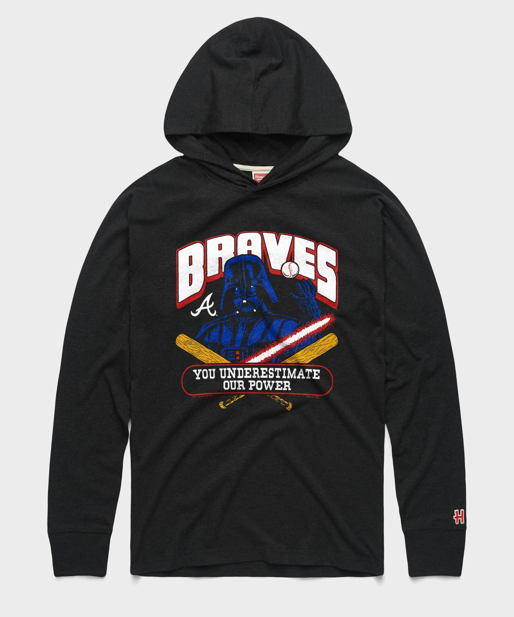 Star Wars x Atlanta Braves Dark Side Lightweight Hoodie