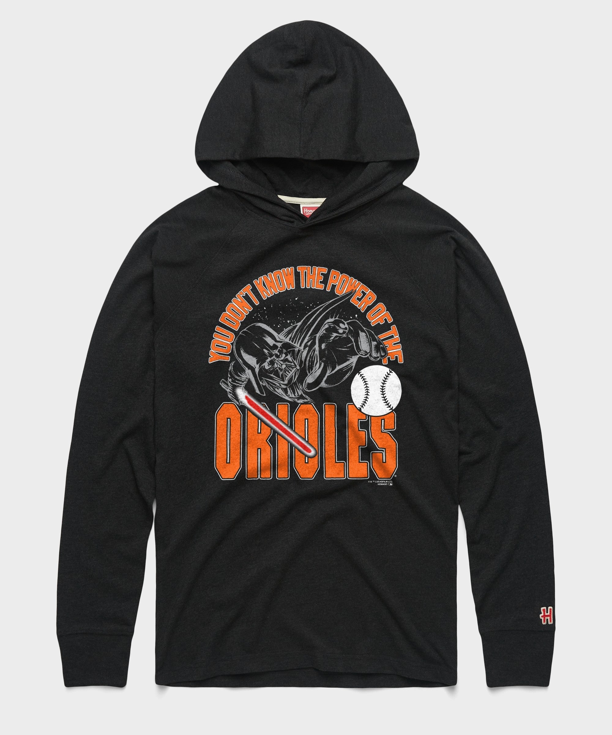 Star Wars x Baltimore Orioles Dark Side Lightweight Hoodie