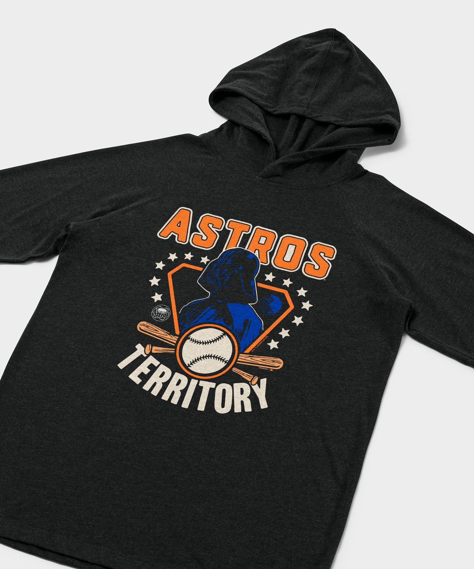 star wars x houston astros dark side lightweight hoodie