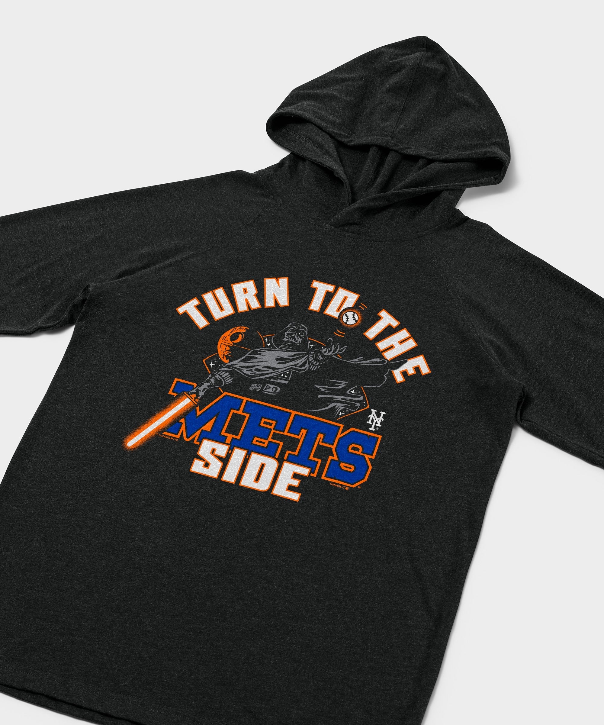 star wars x new york mets dark side lightweight hoodie