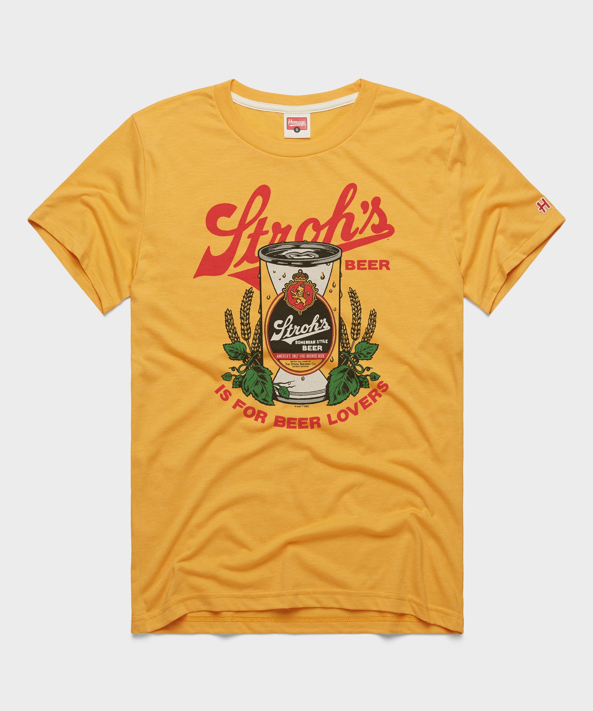 Stroh's Beer Gold