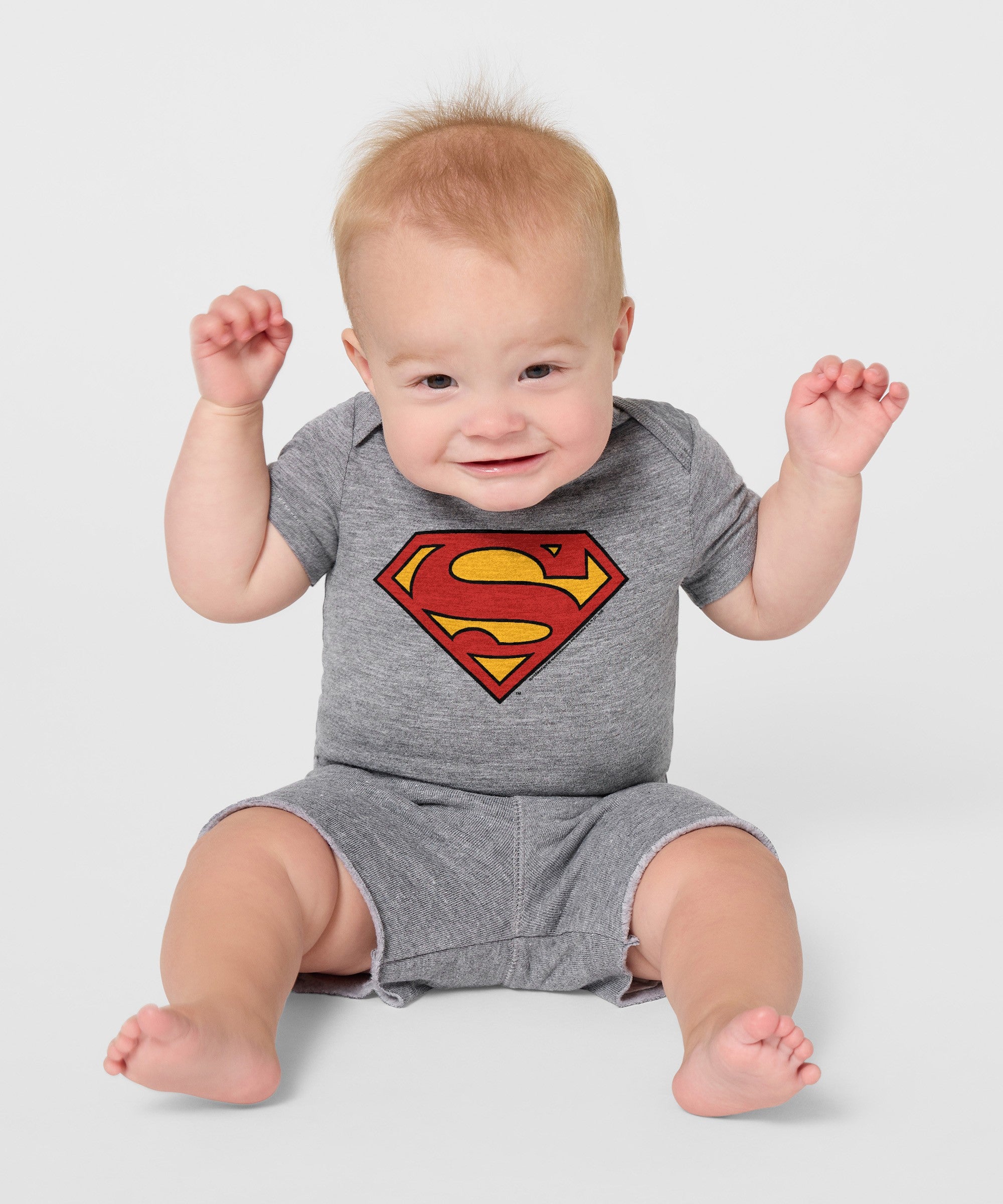 Superman Logo Baby One Piece