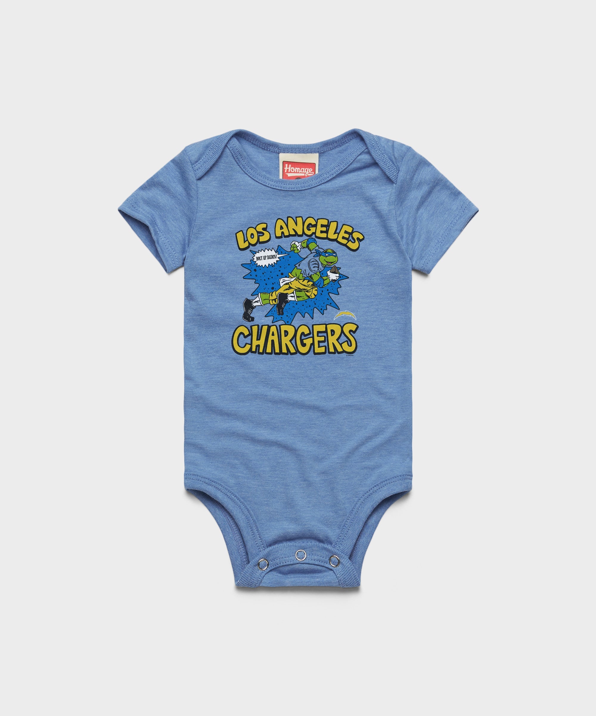 TMNT Leonardo x Los Angeles Chargers Baby One Piece