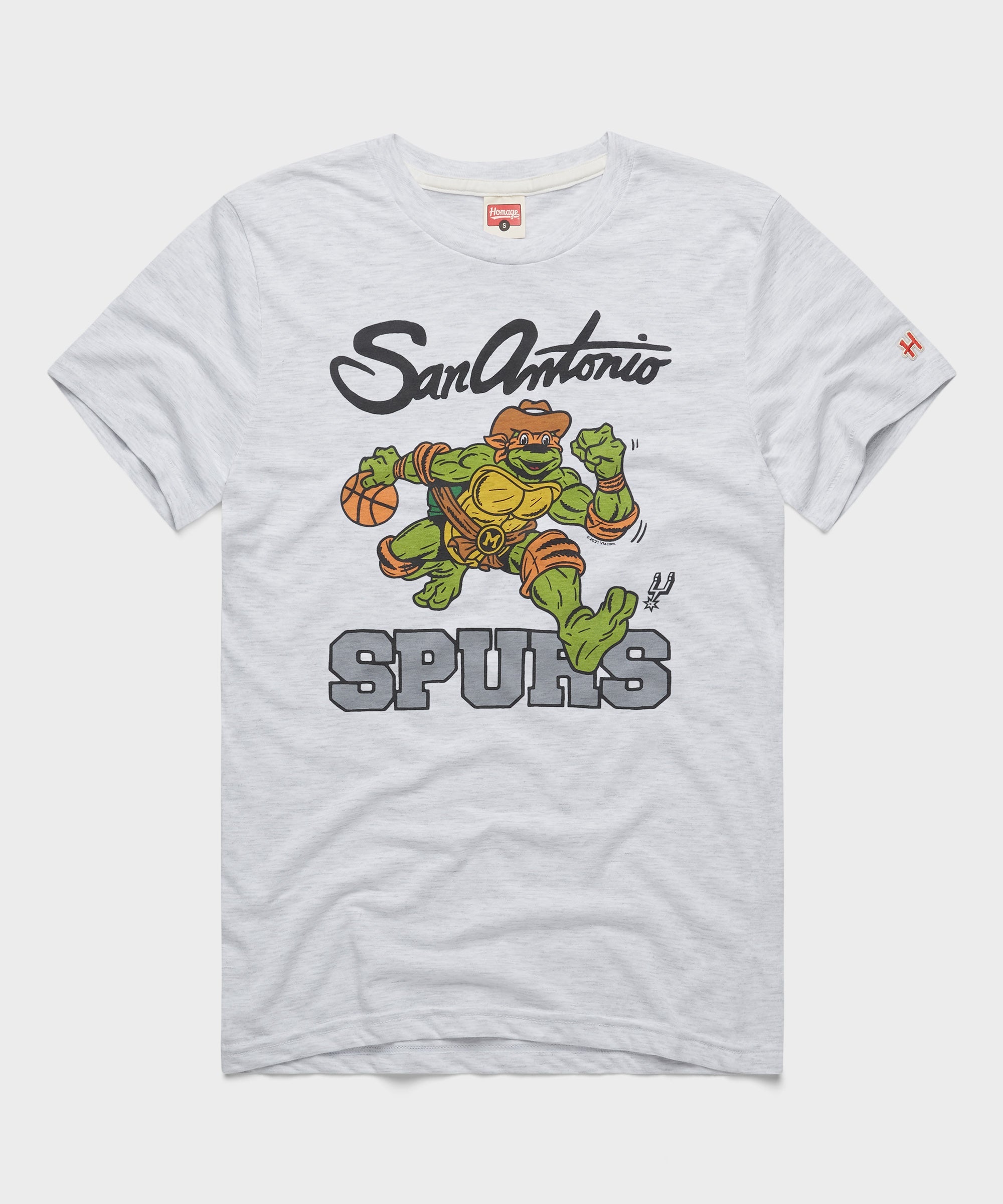 TMNT Michelangelo X San Antonio Spurs