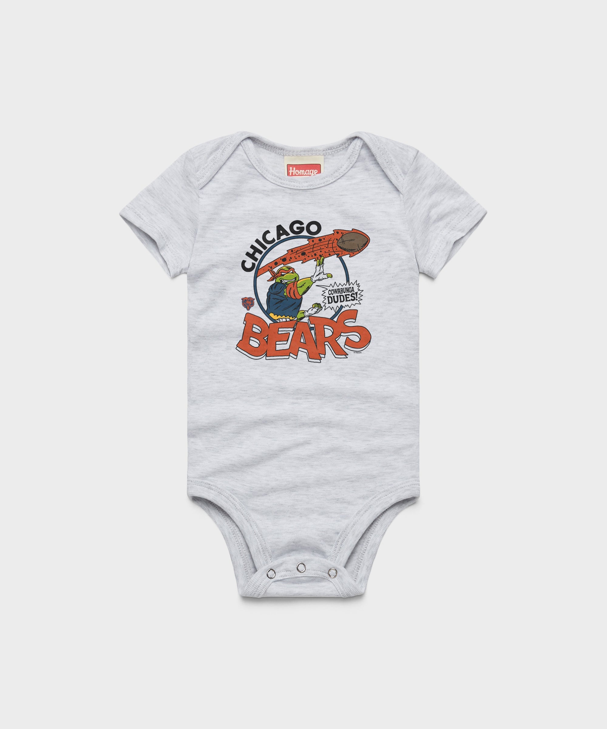 TMNT Michelangelo x Chicago Bears Baby One Piece