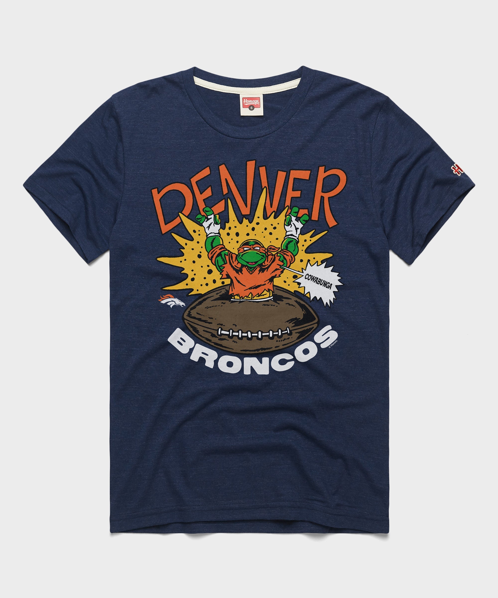 TMNT Michelangelo x Denver Broncos Navy