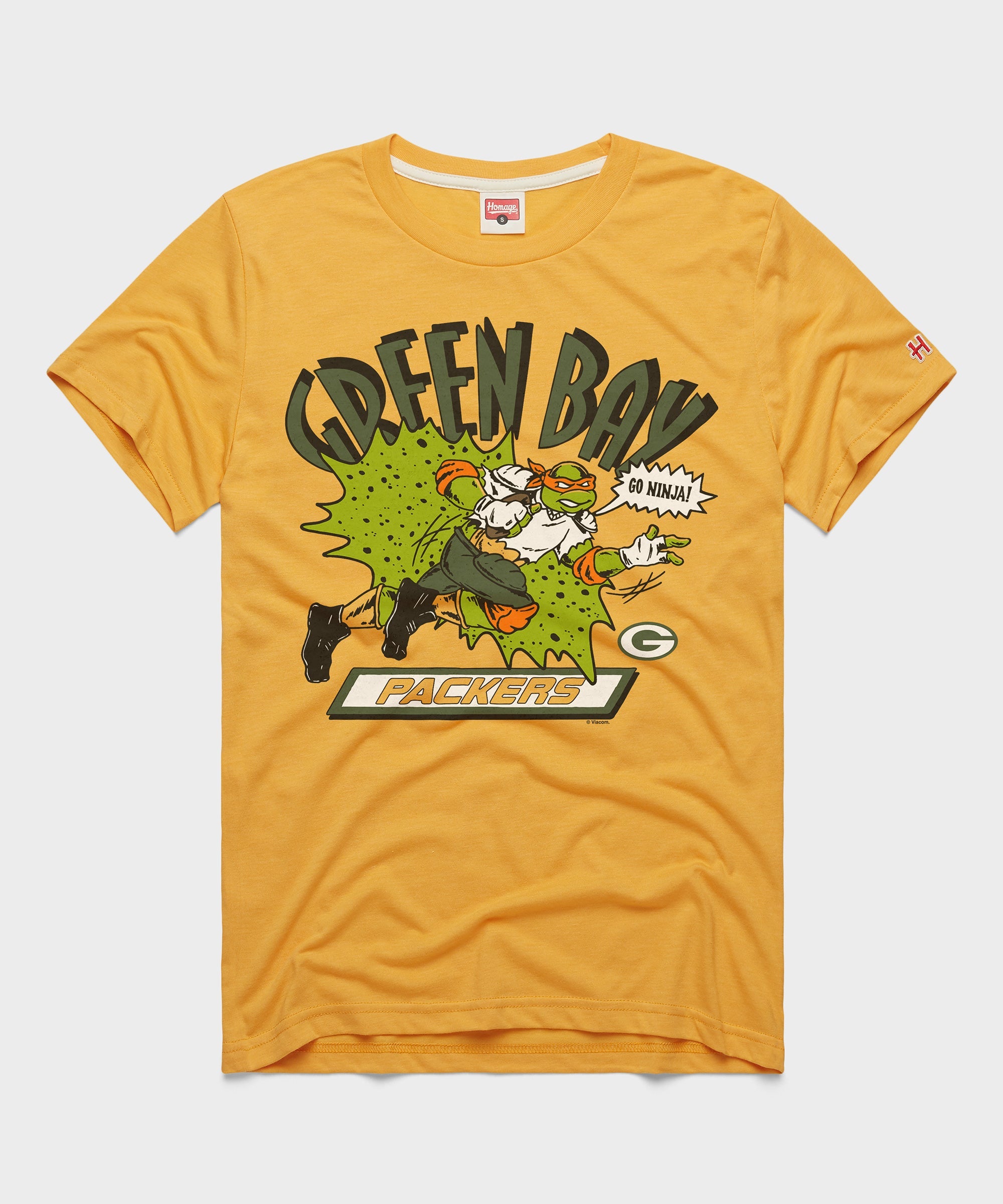 TMNT Michelangelo x Green Bay Packers