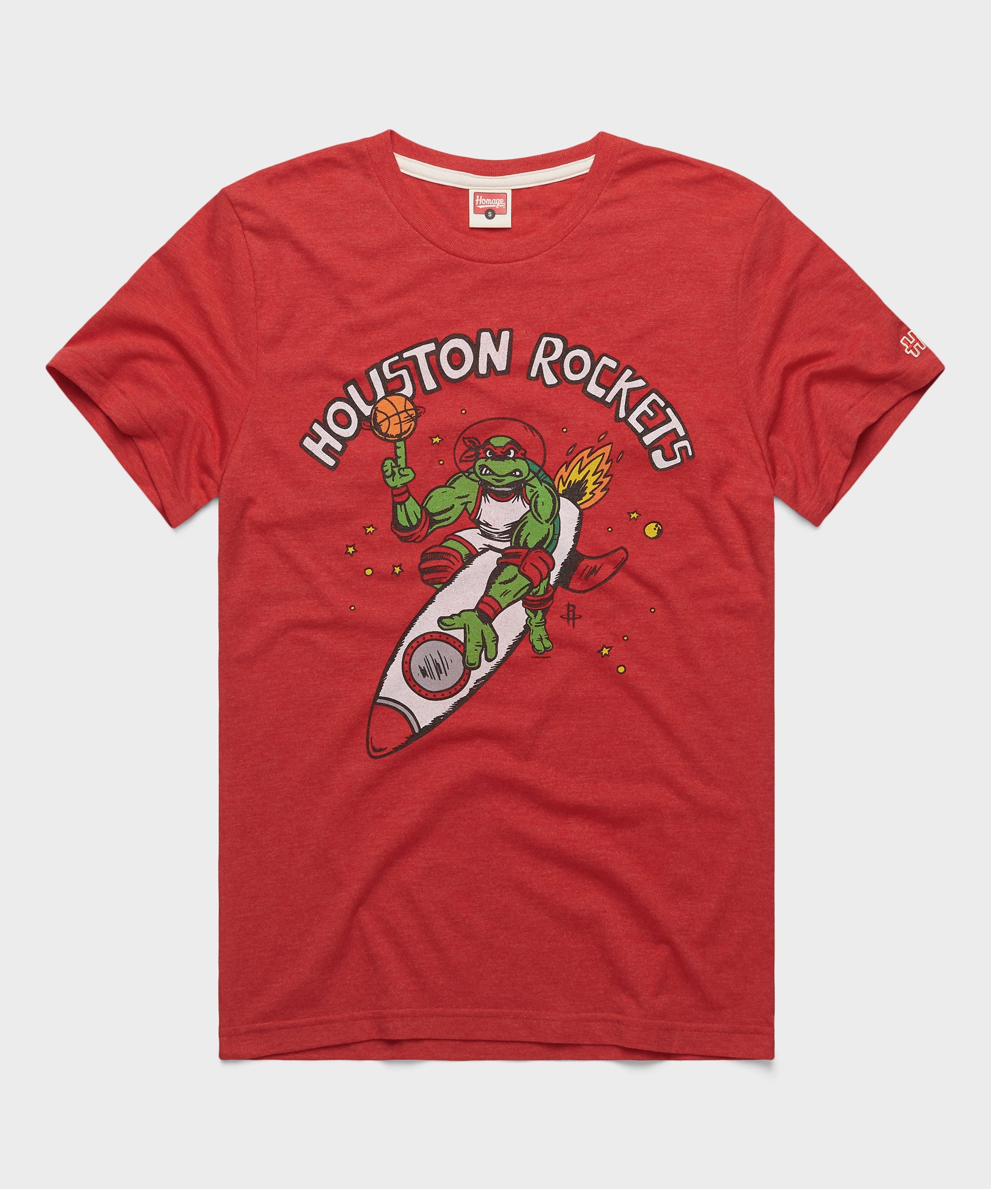 TMNT Raphael X Houston Rockets Red
