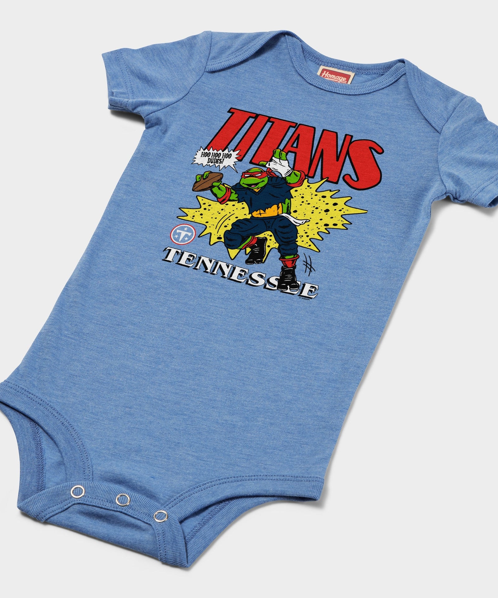 TMNT Raphael X Tennessee Titans Baby One Piece