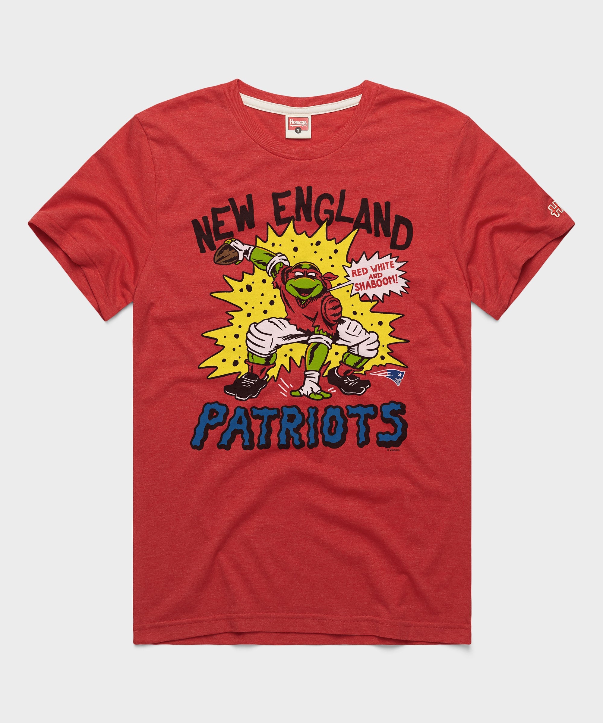 TMNT Raphael x New England Patriots