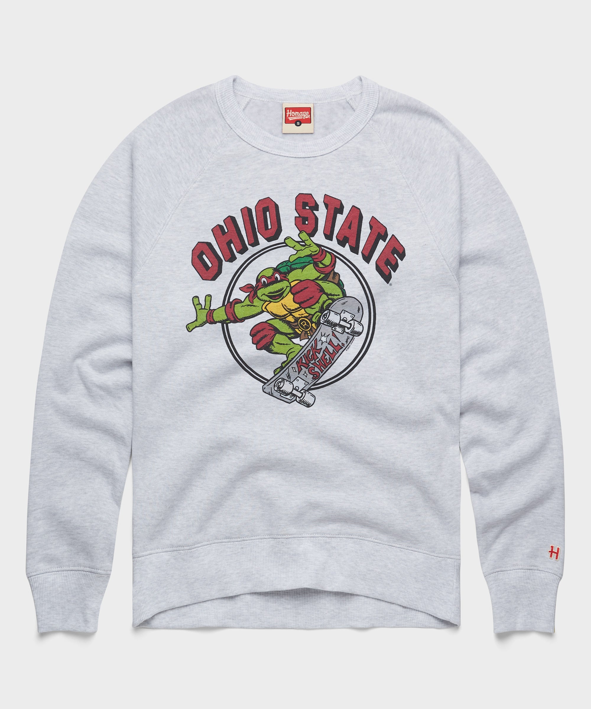 TMNT Raphael x Ohio State Kick Shell Crewneck