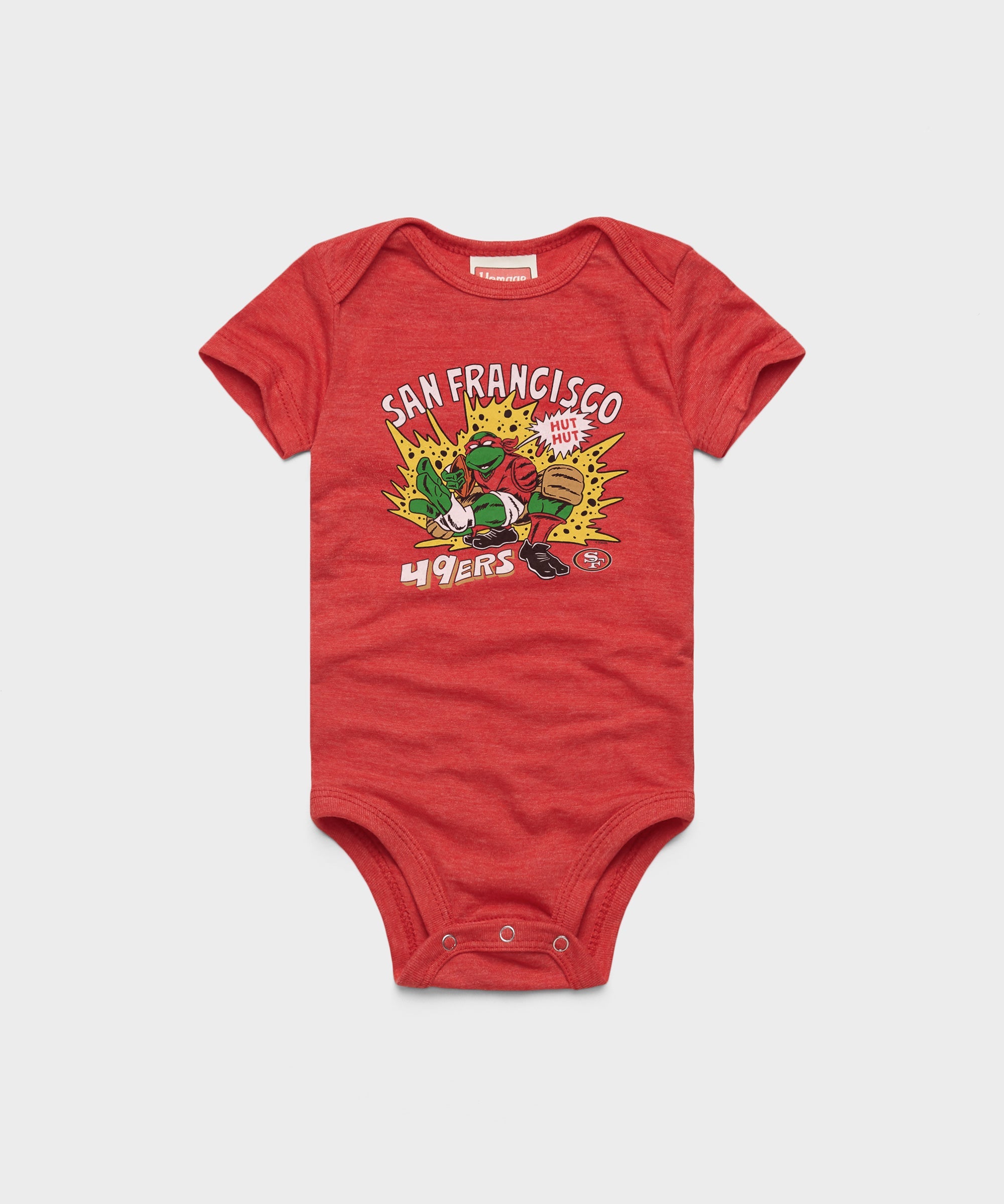 TMNT Raphael x San Francisco 49ers Baby One Piece