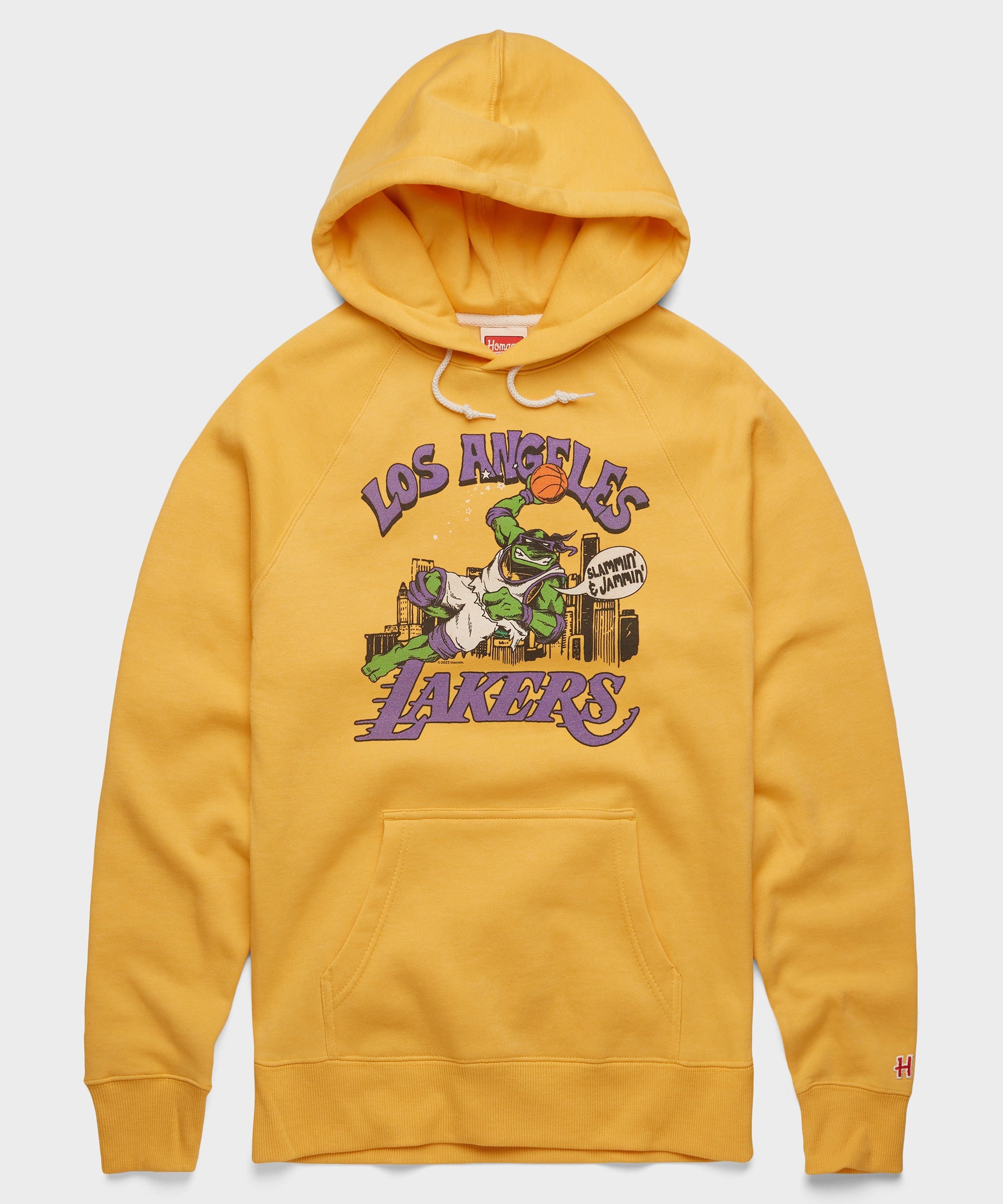 TMNT X LA Lakers Slammin' And Jammin' Hoodie