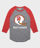 tampa bay buccaneers big helmet raglan