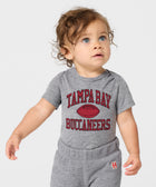 Tampa Bay Buccaneers Gridiron Baby One Piece