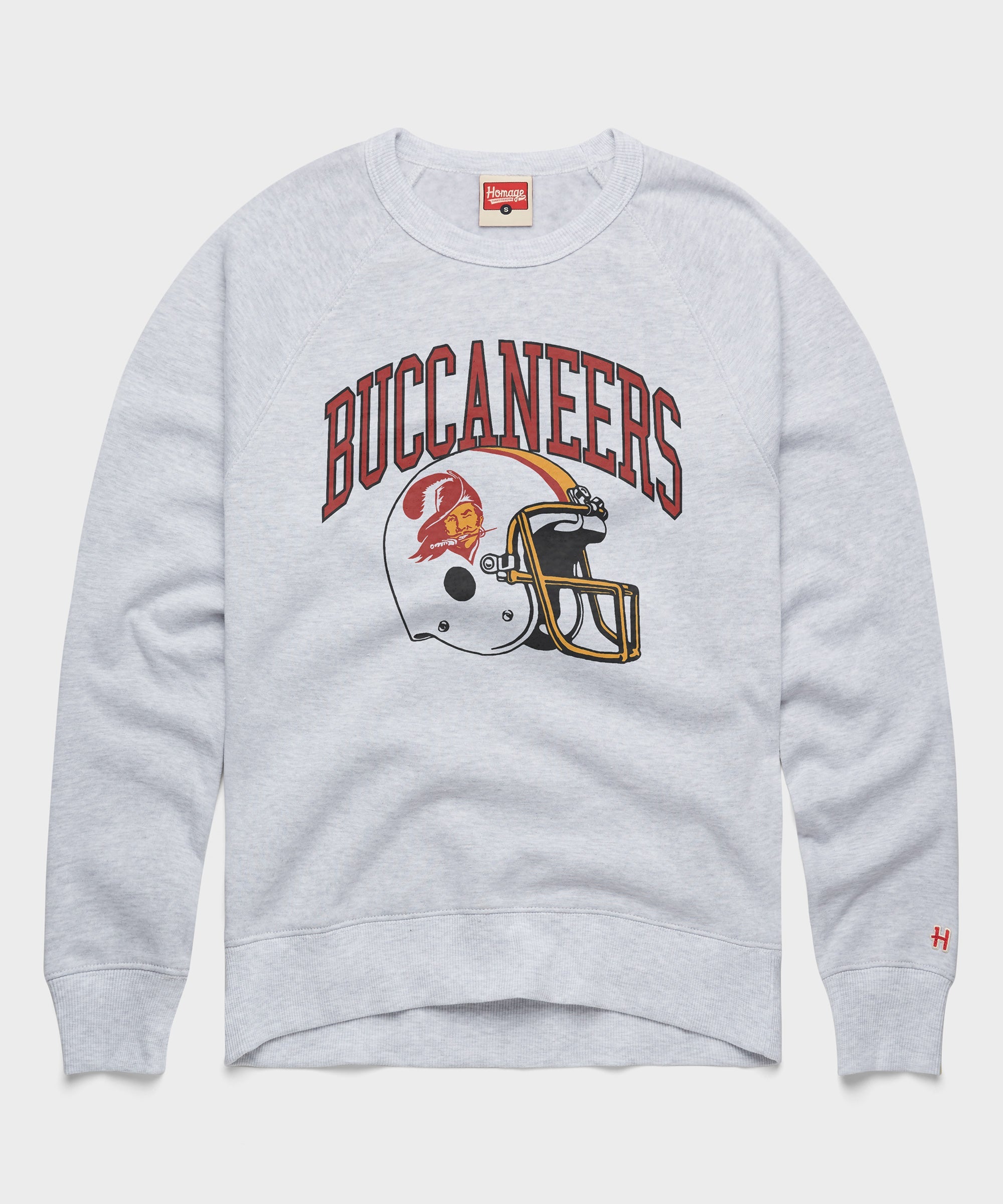 Tampa Bay Buccaneers Helmet Retro Crewneck