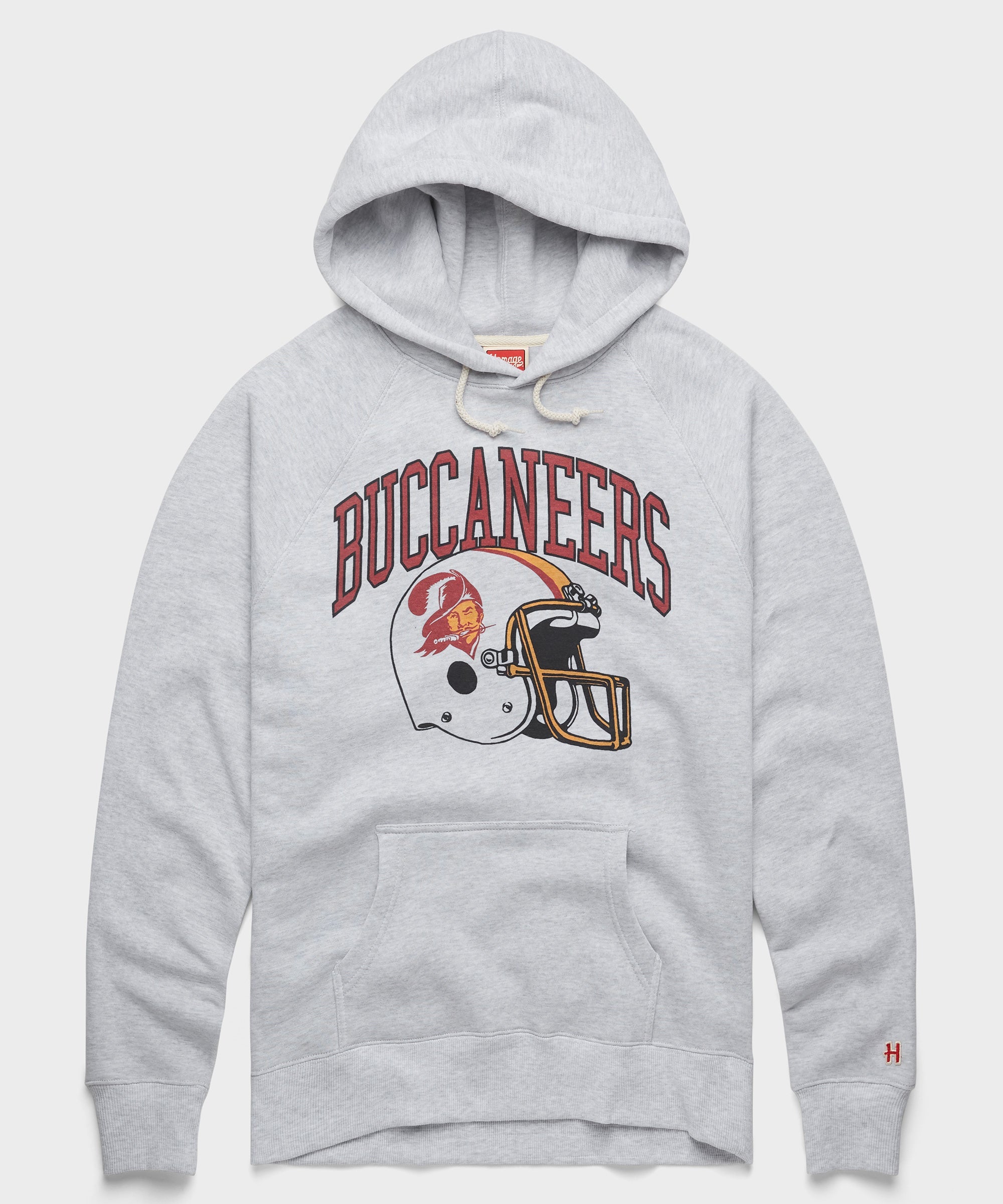 Tampa Bay Buccaneers Helmet Retro Hoodie