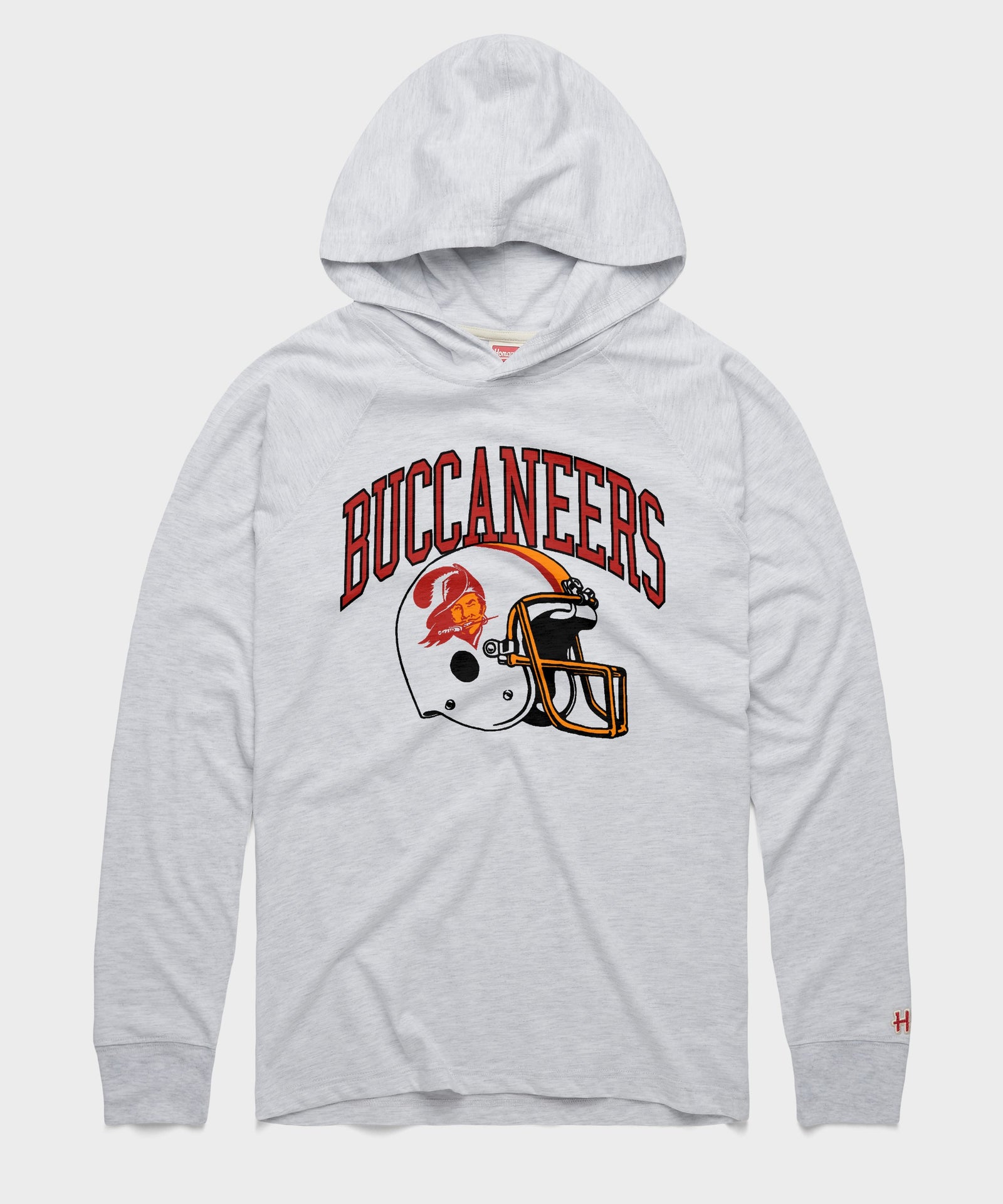 Tampa Bay Buccaneers Helmet Retro Lightweight Hoodie