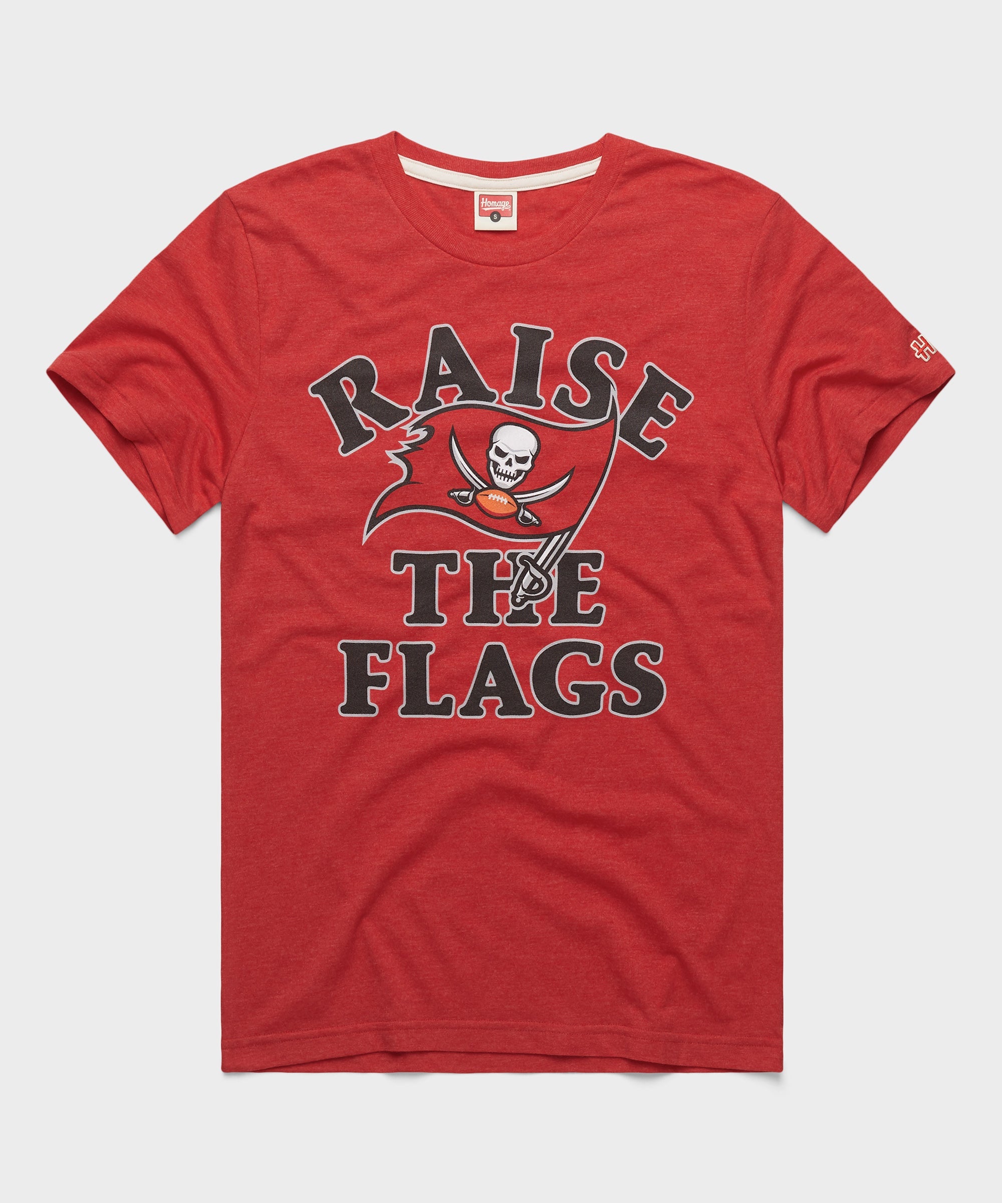 Tampa Bay Buccaneers Raise The Flags