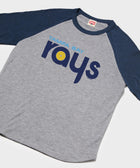 tampa bay rays jersey logo '12 raglan
