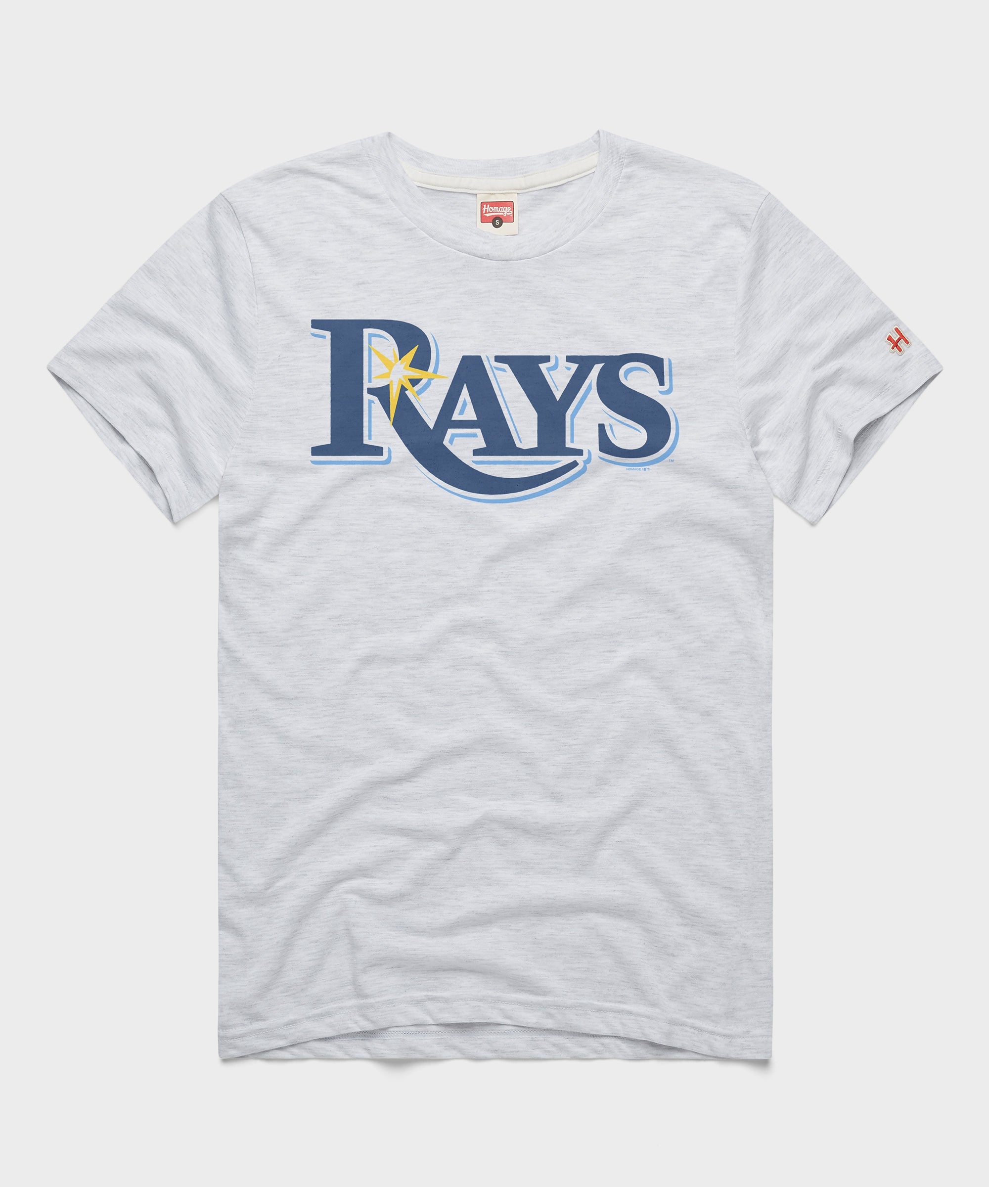Tampa Bay Rays Jersey Logo '19 Ash