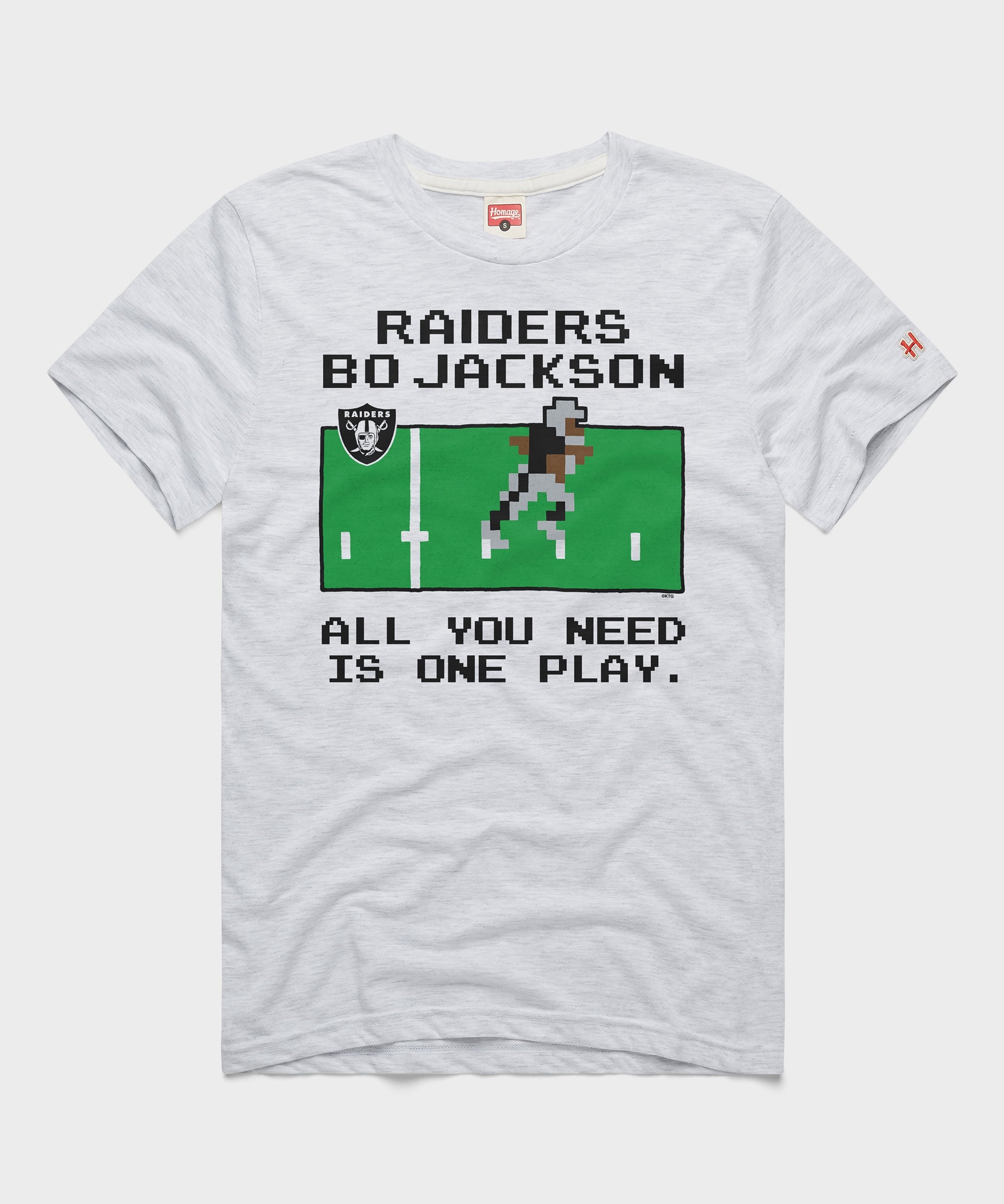 Tecmo Bowl Raiders Bo Jackson One Play
