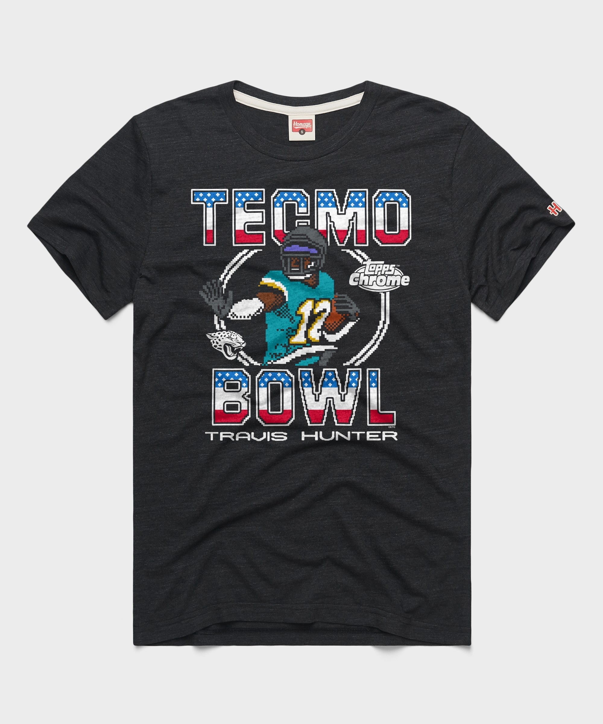 Tecmo Bowl x Topps Chrome Jaguars Travis Hunter