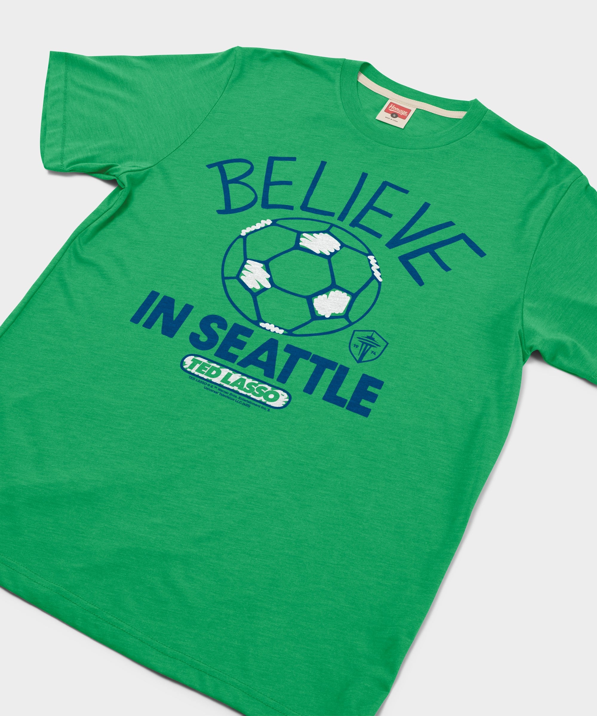 Ted Lasso Believe X Seattle Sounders
