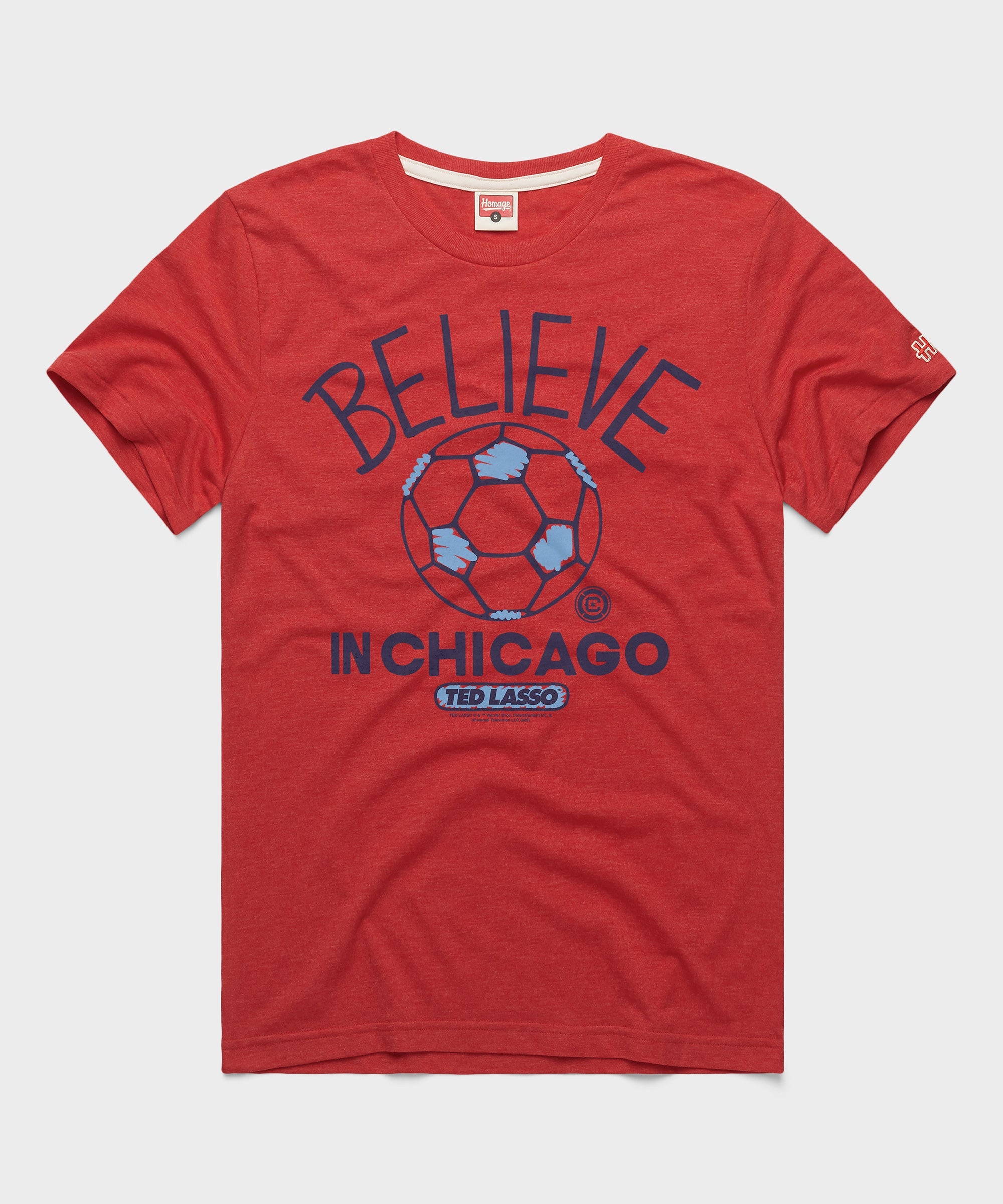 Ted Lasso Believe x Chicago Fire FC Red