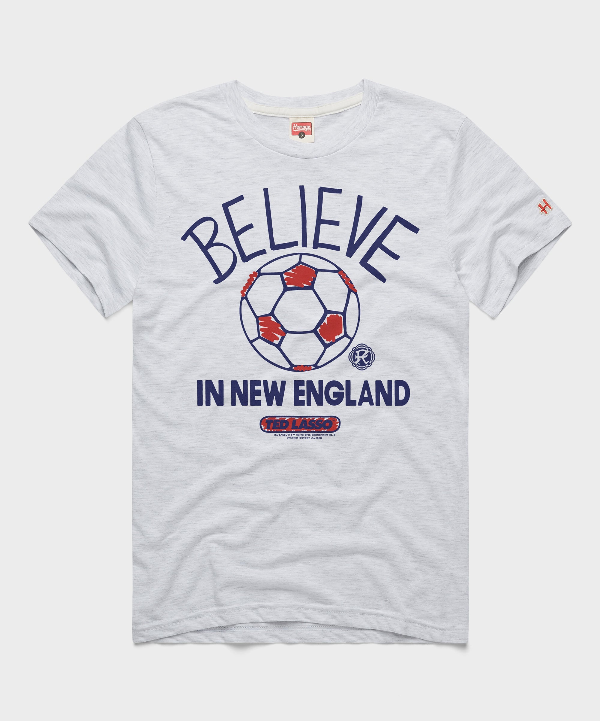 Ted Lasso Believe x New England Revolution Ash