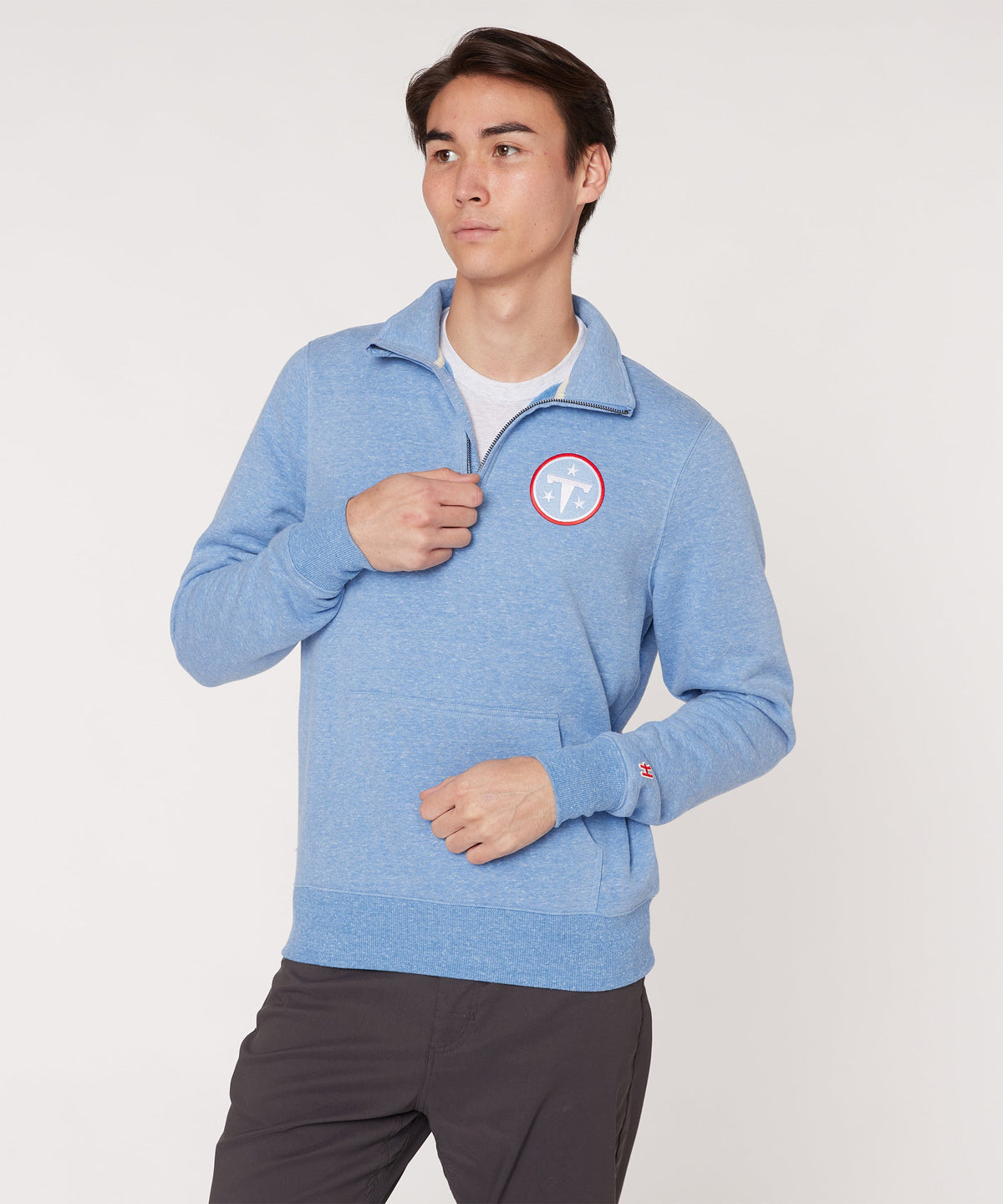 Tennessee Titans '26 Applique Quarter Zip Pullover