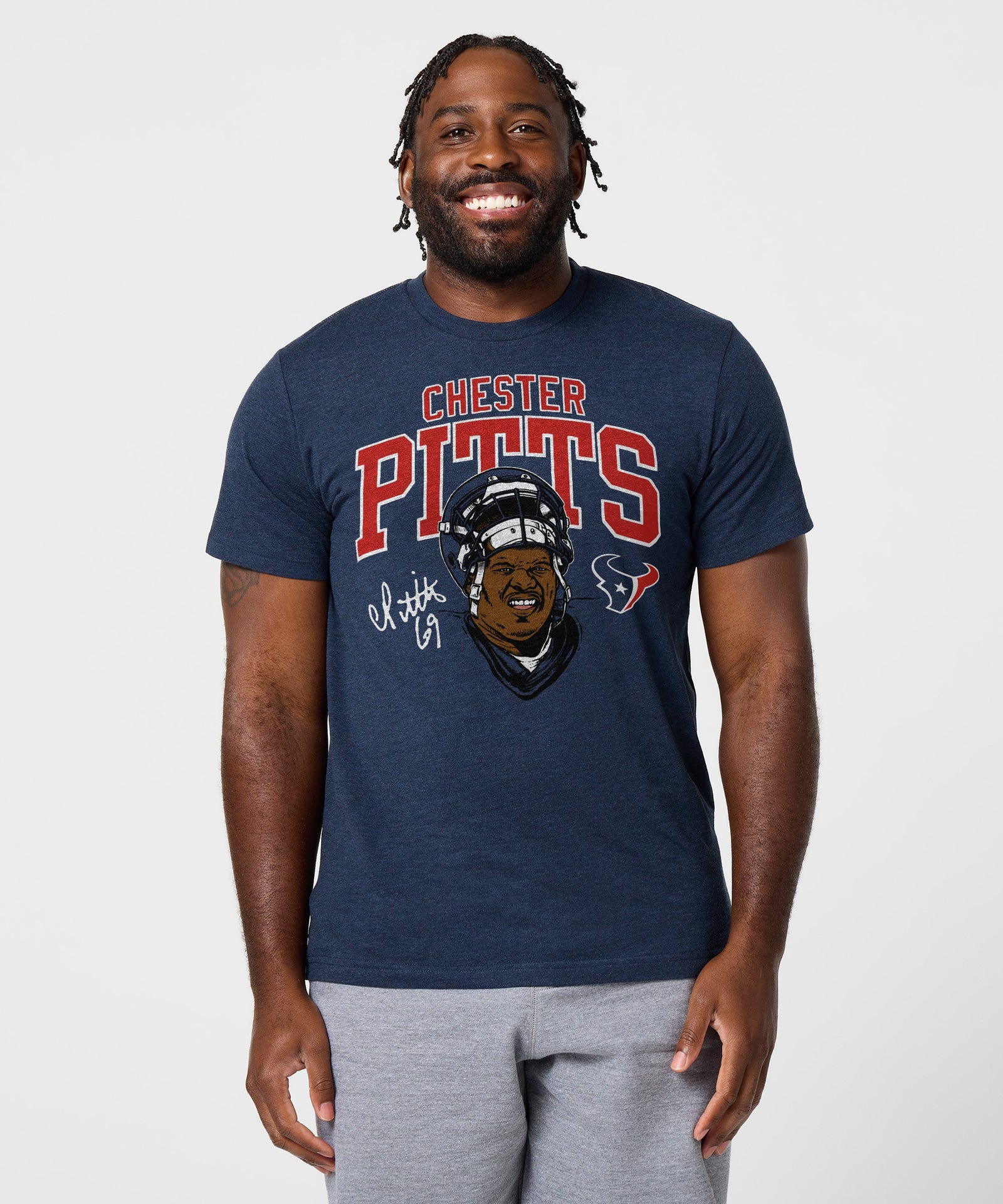 Texans Chester Pitts Signature