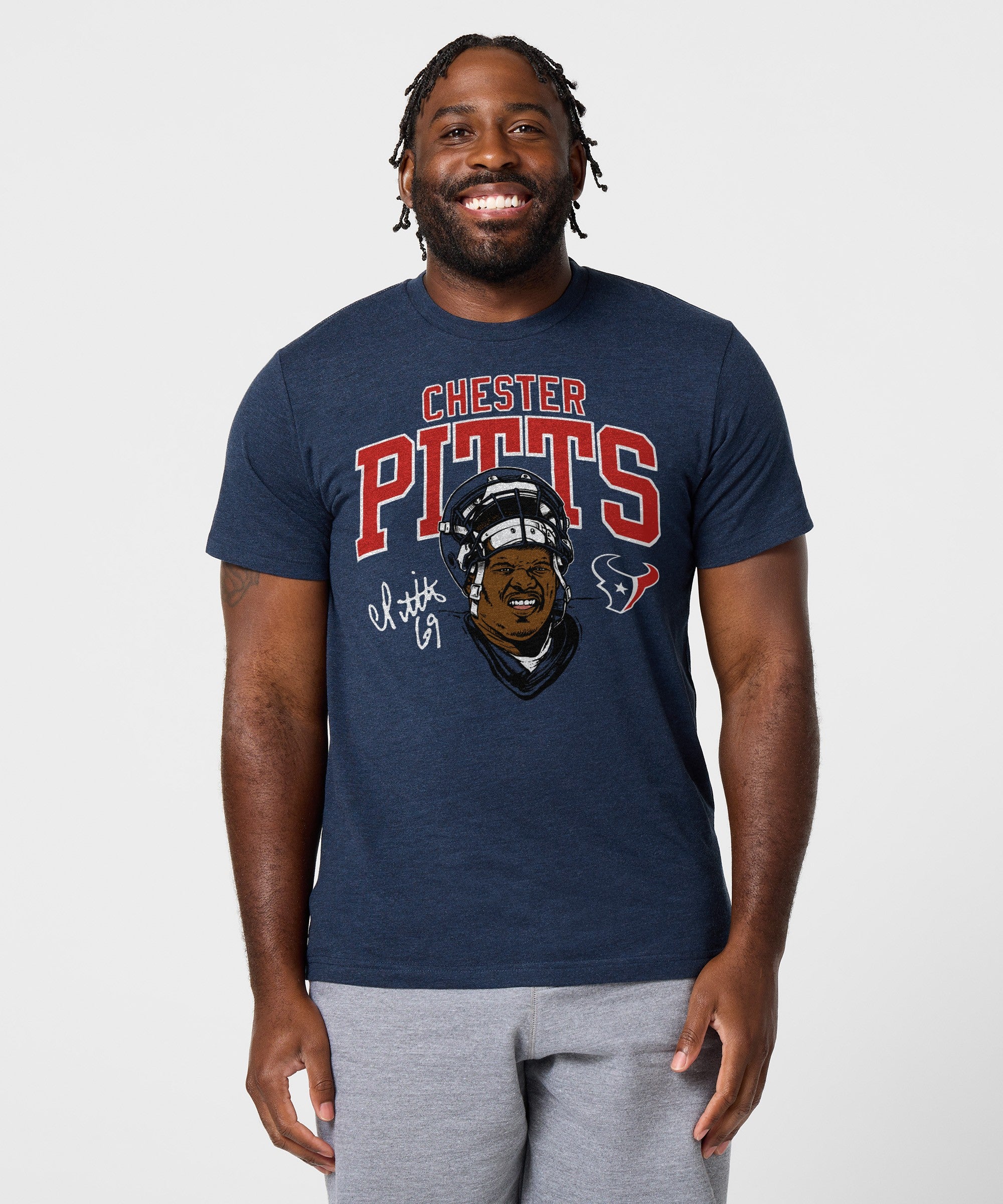 Texans Chester Pitts Signature