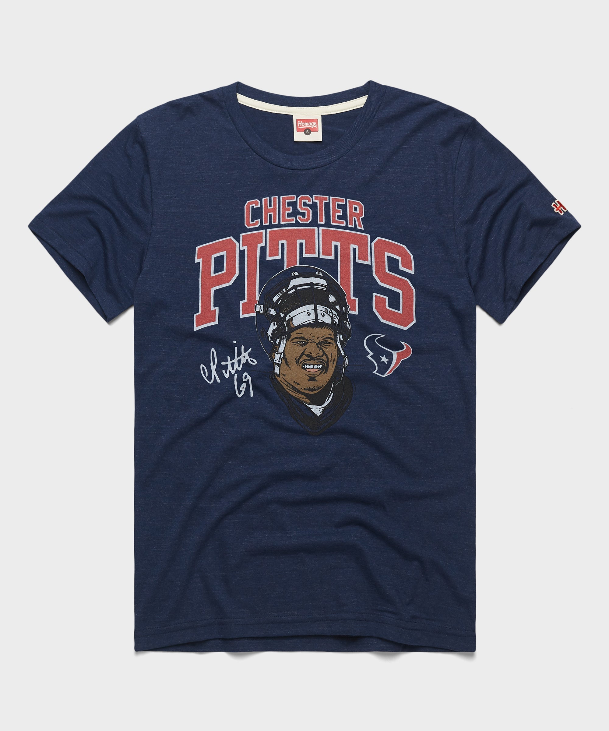 Texans Chester Pitts Signature