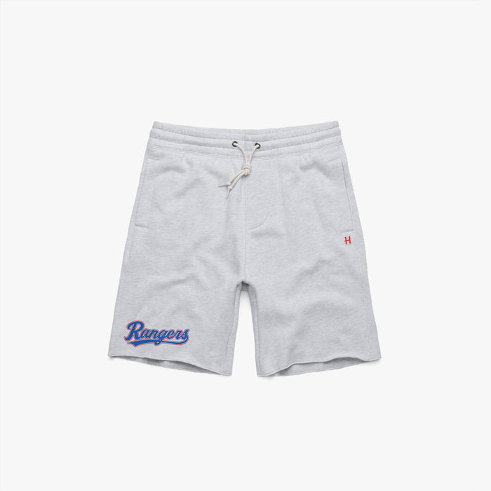 Texas Rangers Jersey Logo Sweat Shorts