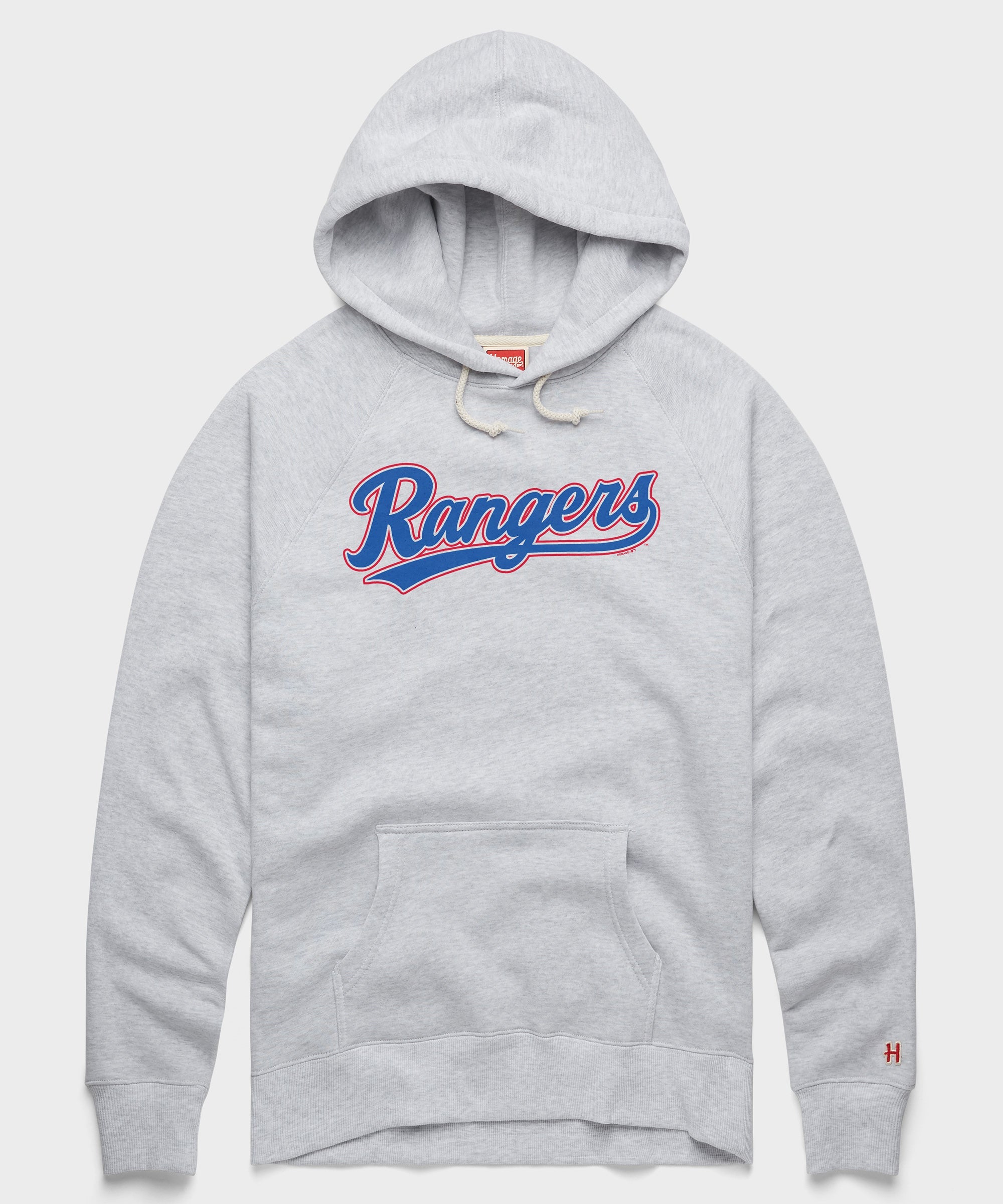 Texas Rangers Jersey Logo '20 Hoodie Ash