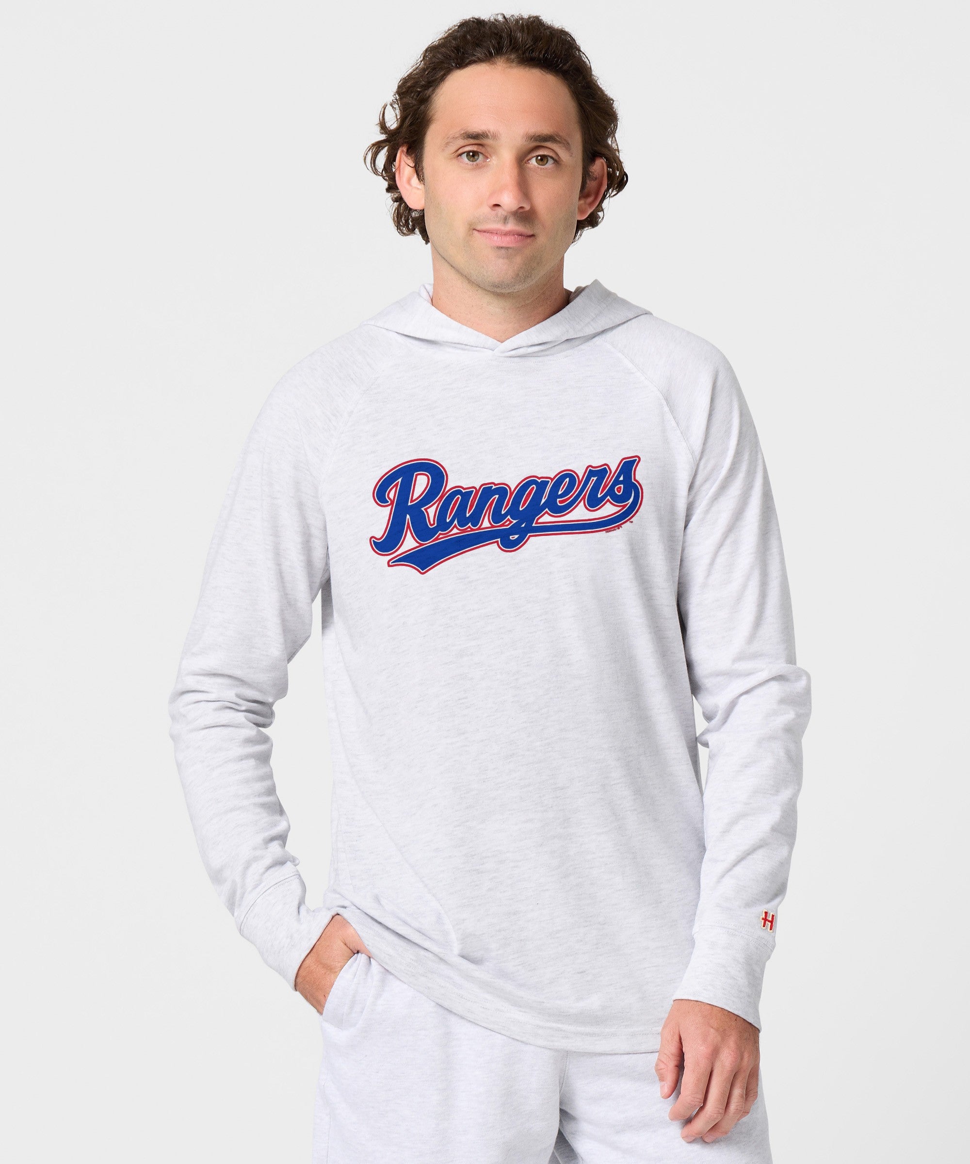 Texas Rangers Jersey Logo '20 Lightweight Hoodie