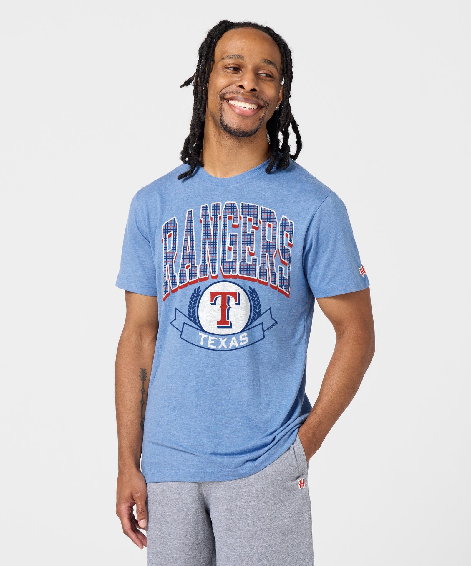 Texas Rangers Plaid