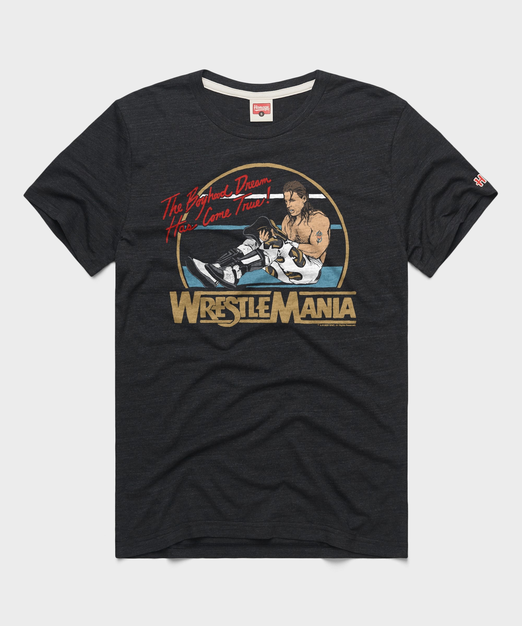 The Boyhood Dream | Retro Shawn Michaels WWE Wrestlemania T-Shirt