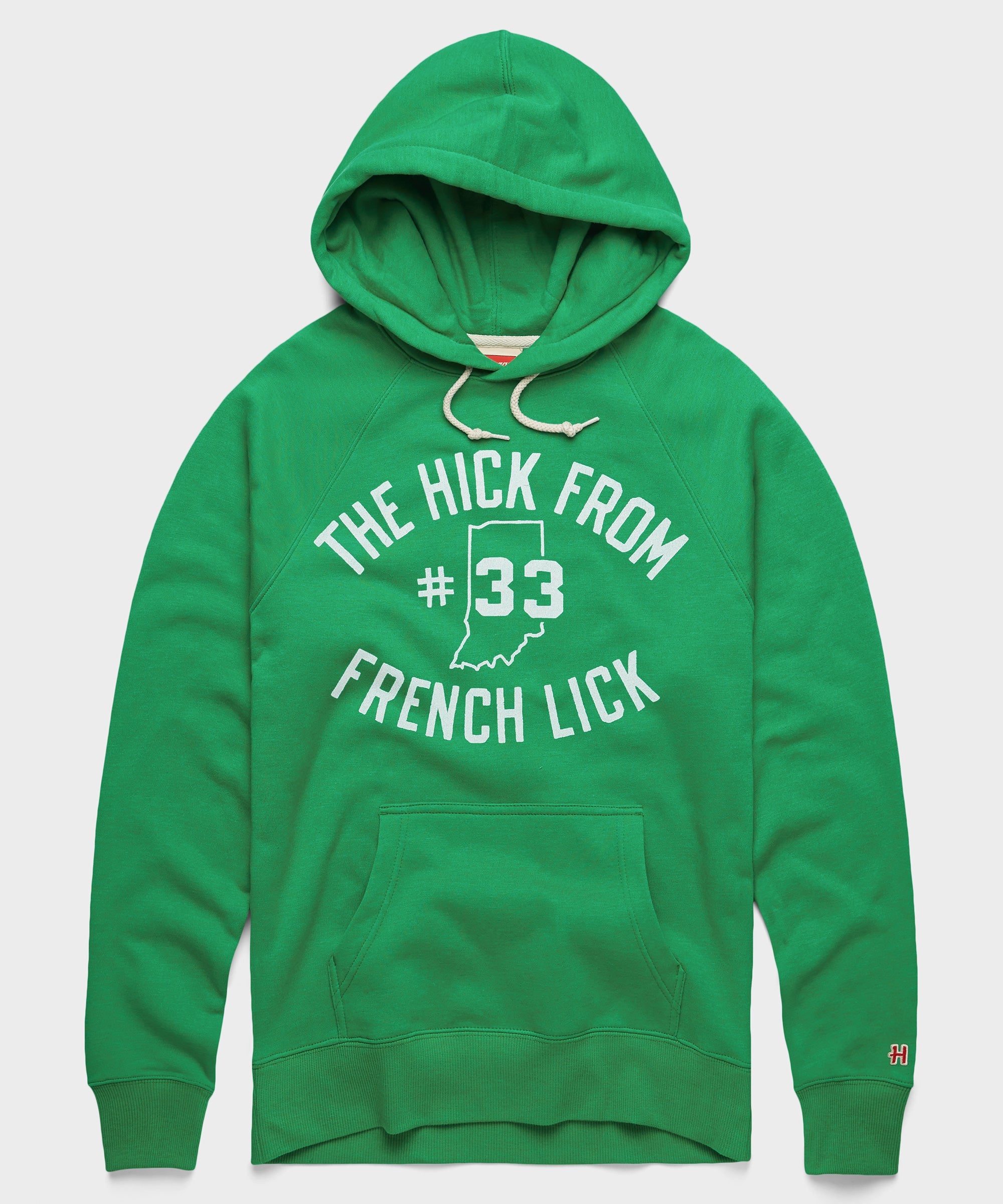 The Hick From French Lick Hoodie Green